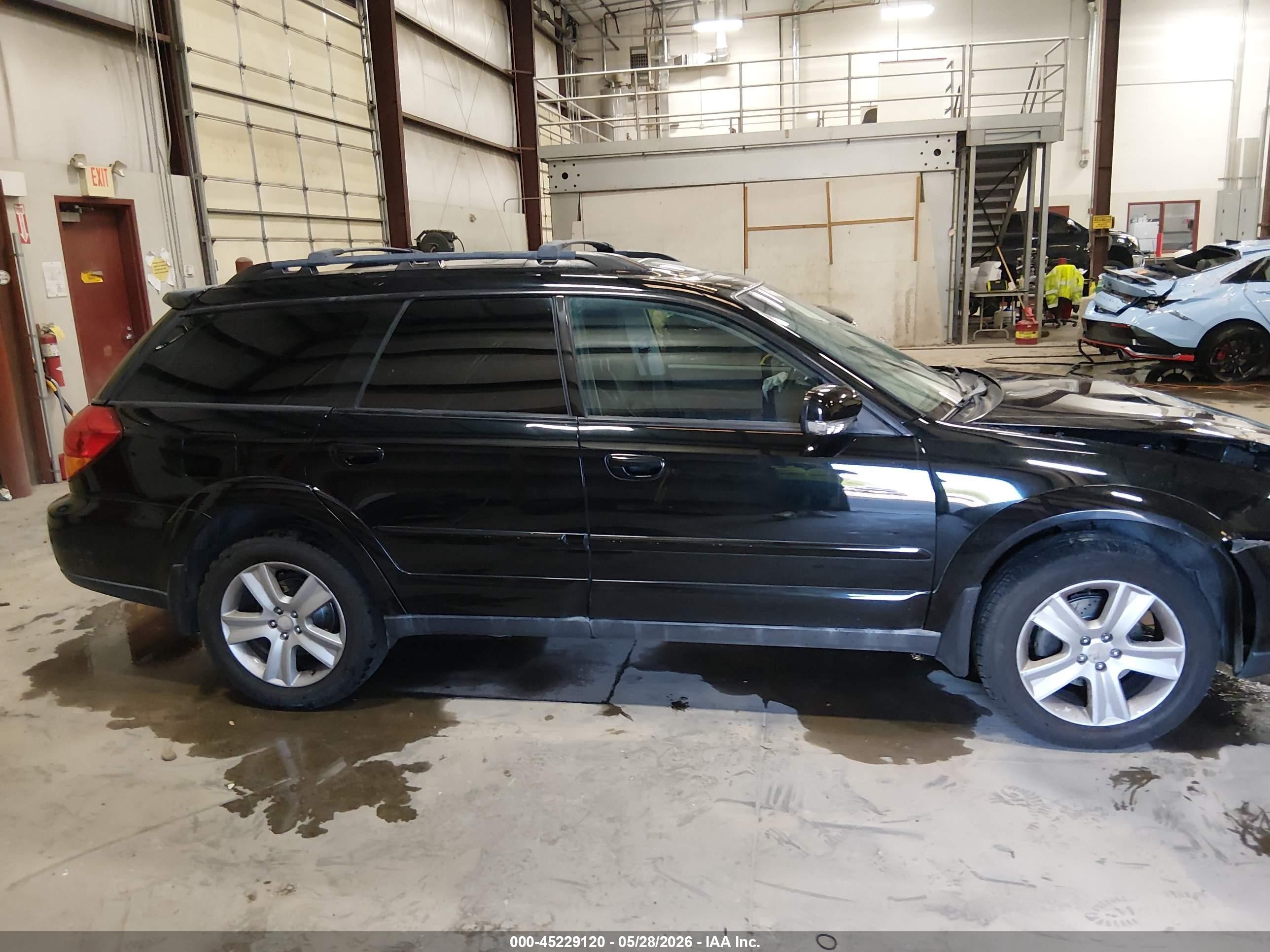 2005 Subaru Outback 2.5xt Limited Black vin: 4S4BP67C054320406