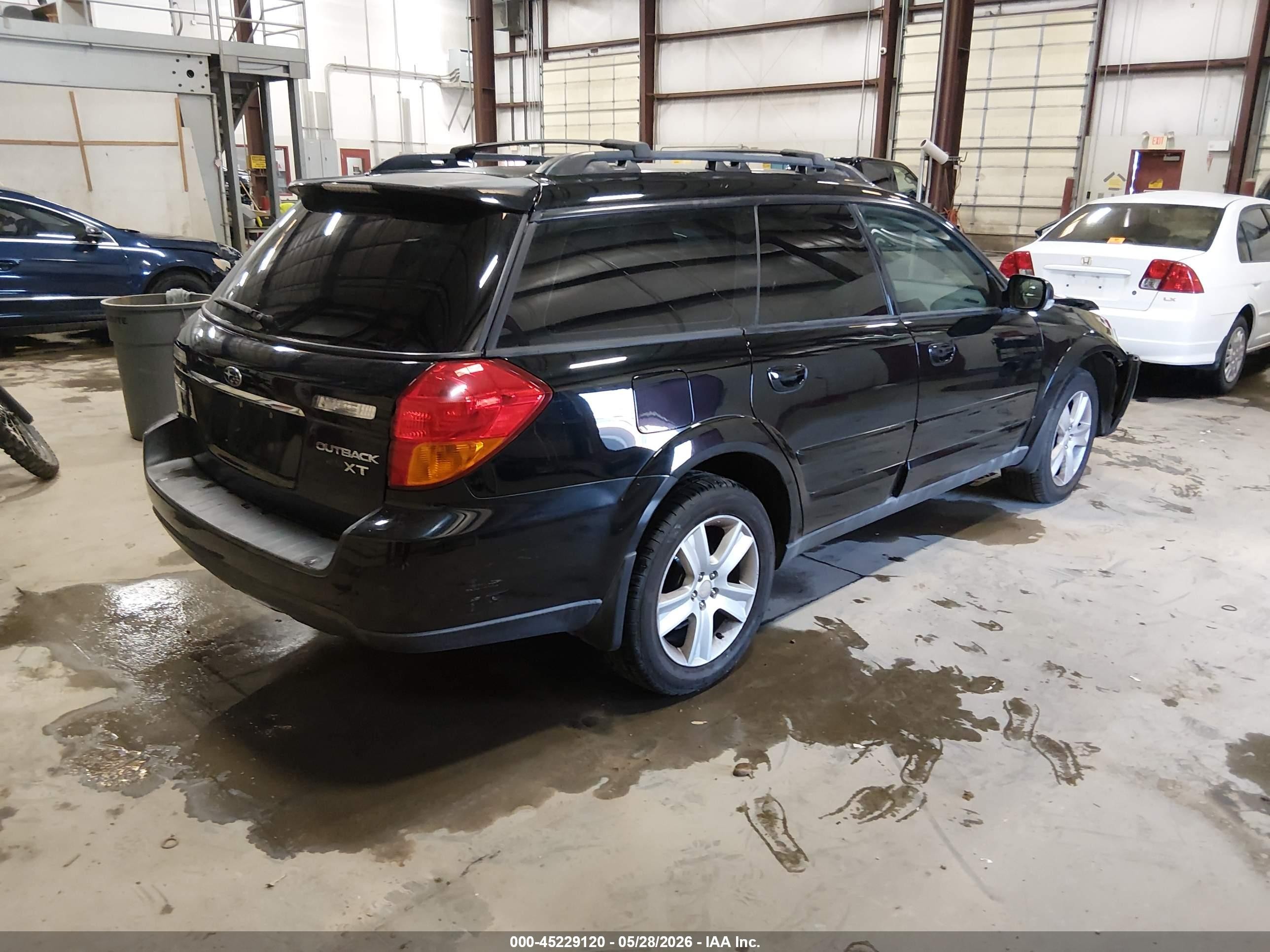 2005 Subaru Outback 2.5xt Limited Black vin: 4S4BP67C054320406