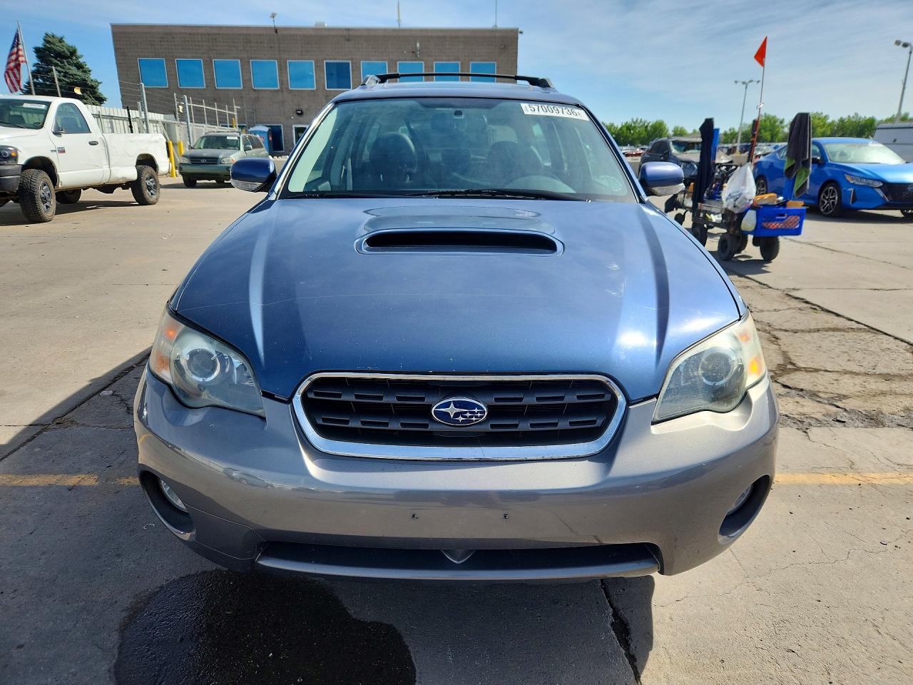 2005 Subaru Legacy Outback 2.5 Xt Limited Blue vin: 4S4BP67C054379357