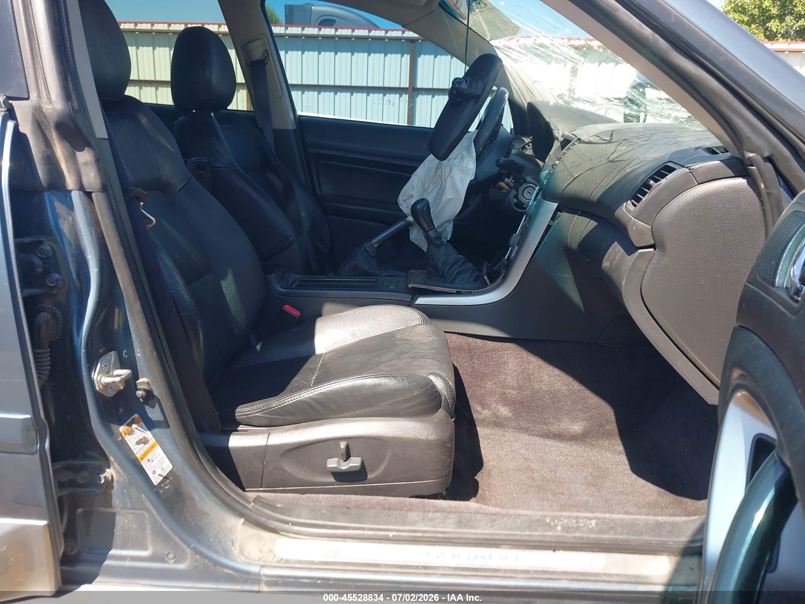 2005 Subaru Outback 2.5xt Limited Blue vin: 4S4BP67C056379914