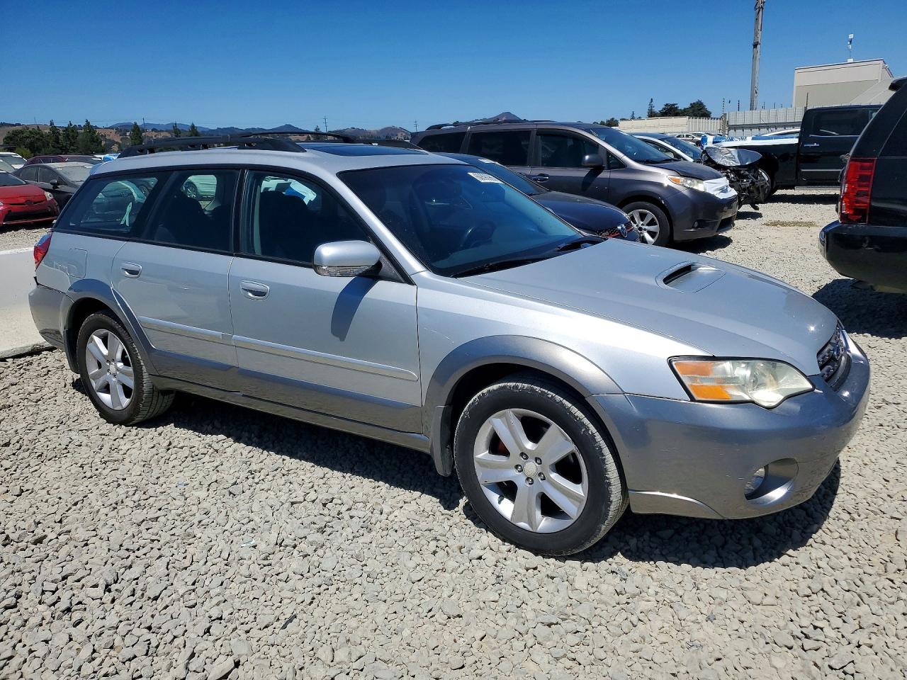 2006 Subaru Legacy Outback 2.5 Xt Limited Silver vin: 4S4BP67C064305583