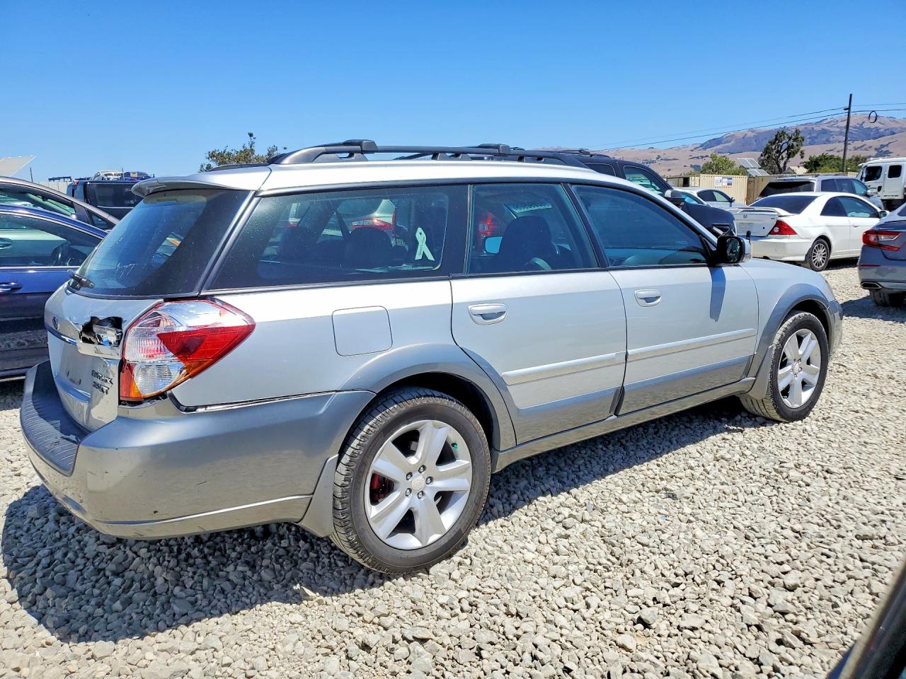 2006 Subaru Legacy Outback 2.5 Xt Limited Silver vin: 4S4BP67C064305583