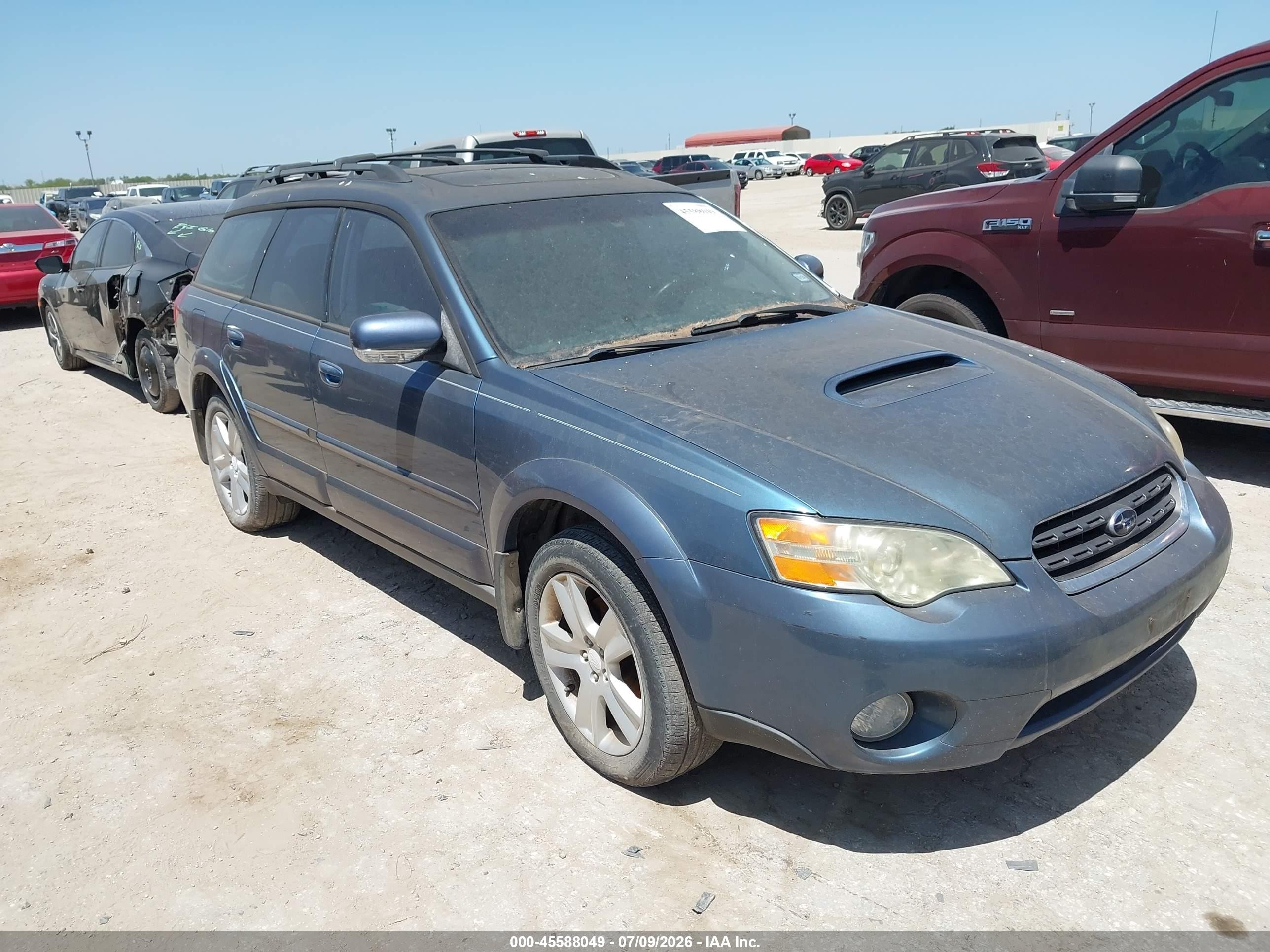 2006 Subaru Outback 2.5xt/2.5xt Limited Синий vin: 4S4BP67C164301025