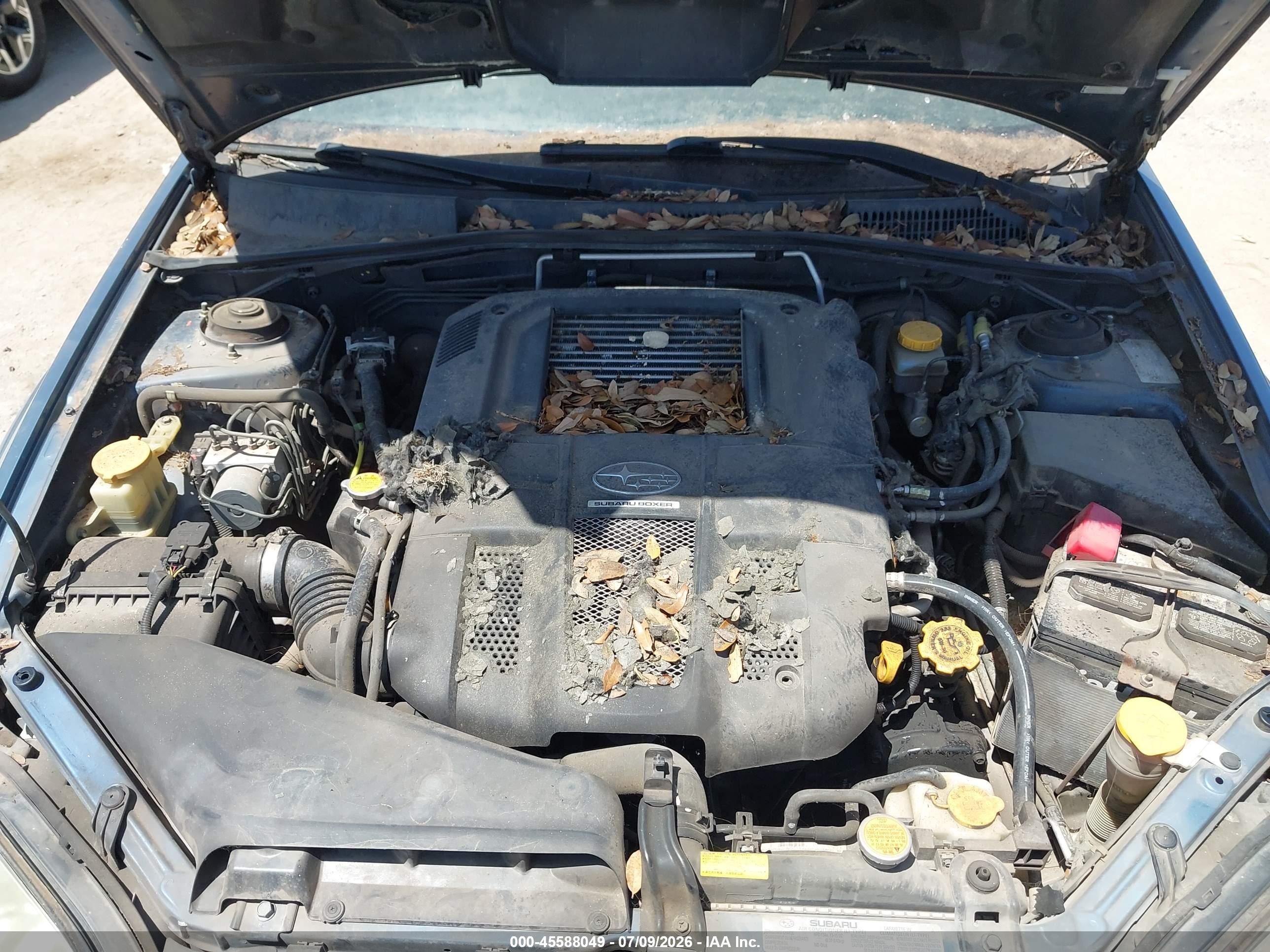 2006 Subaru Outback 2.5xt/2.5xt Limited Blue vin: 4S4BP67C164301025
