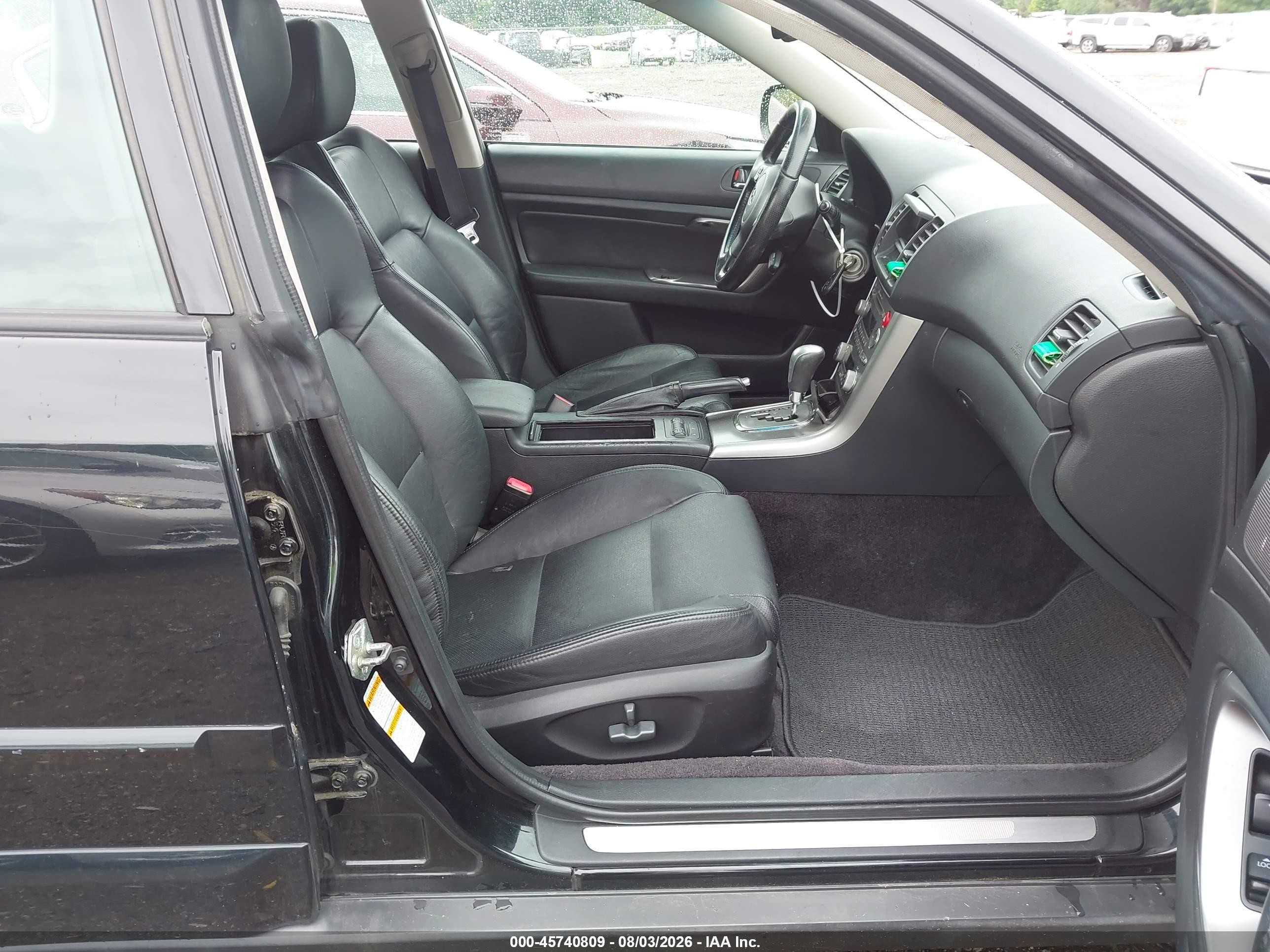 2006 Subaru Outback 2.5xt/2.5xt Limited Black vin: 4S4BP67C164301588