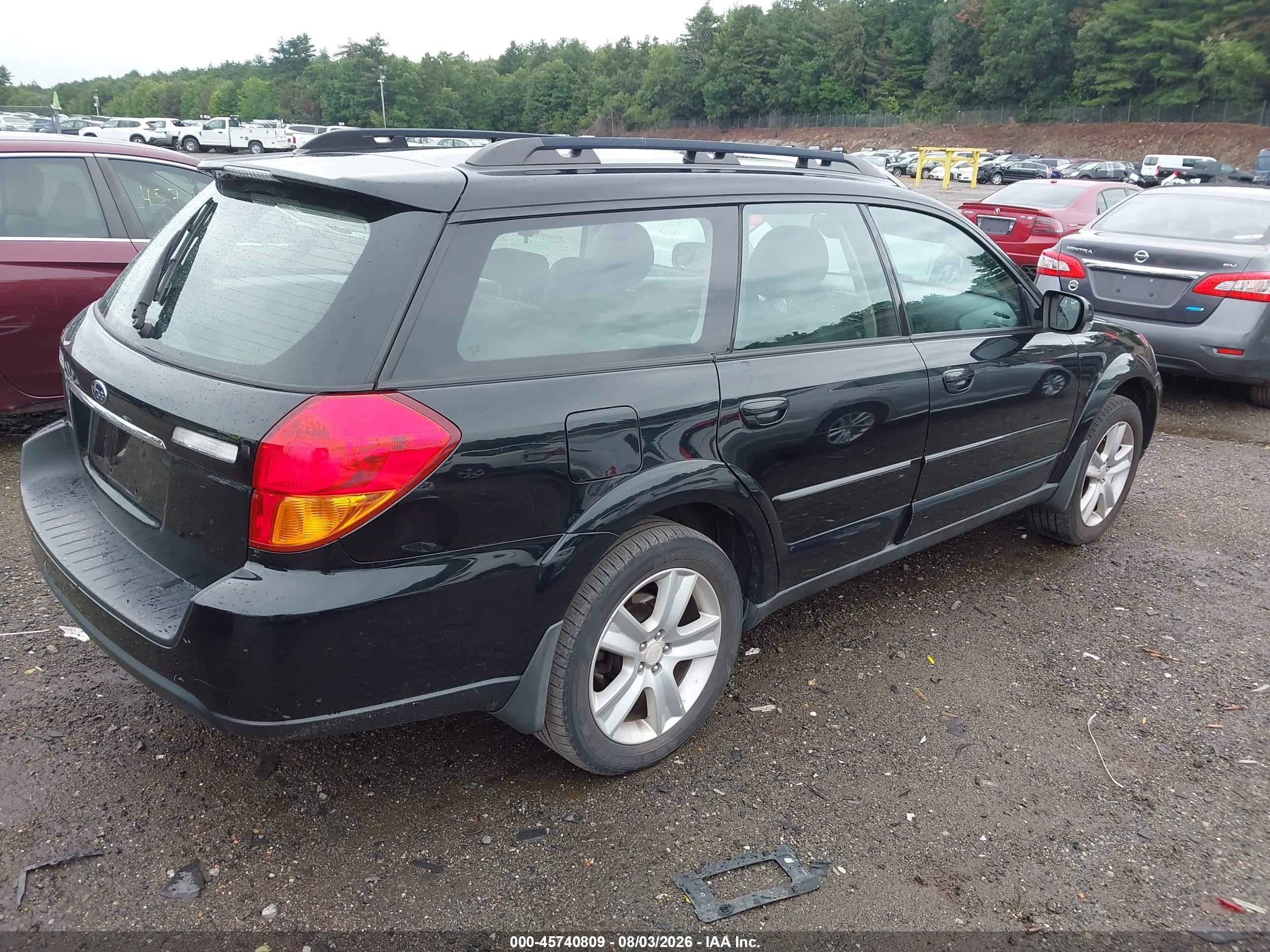 2006 Subaru Outback 2.5xt/2.5xt Limited Black vin: 4S4BP67C164301588