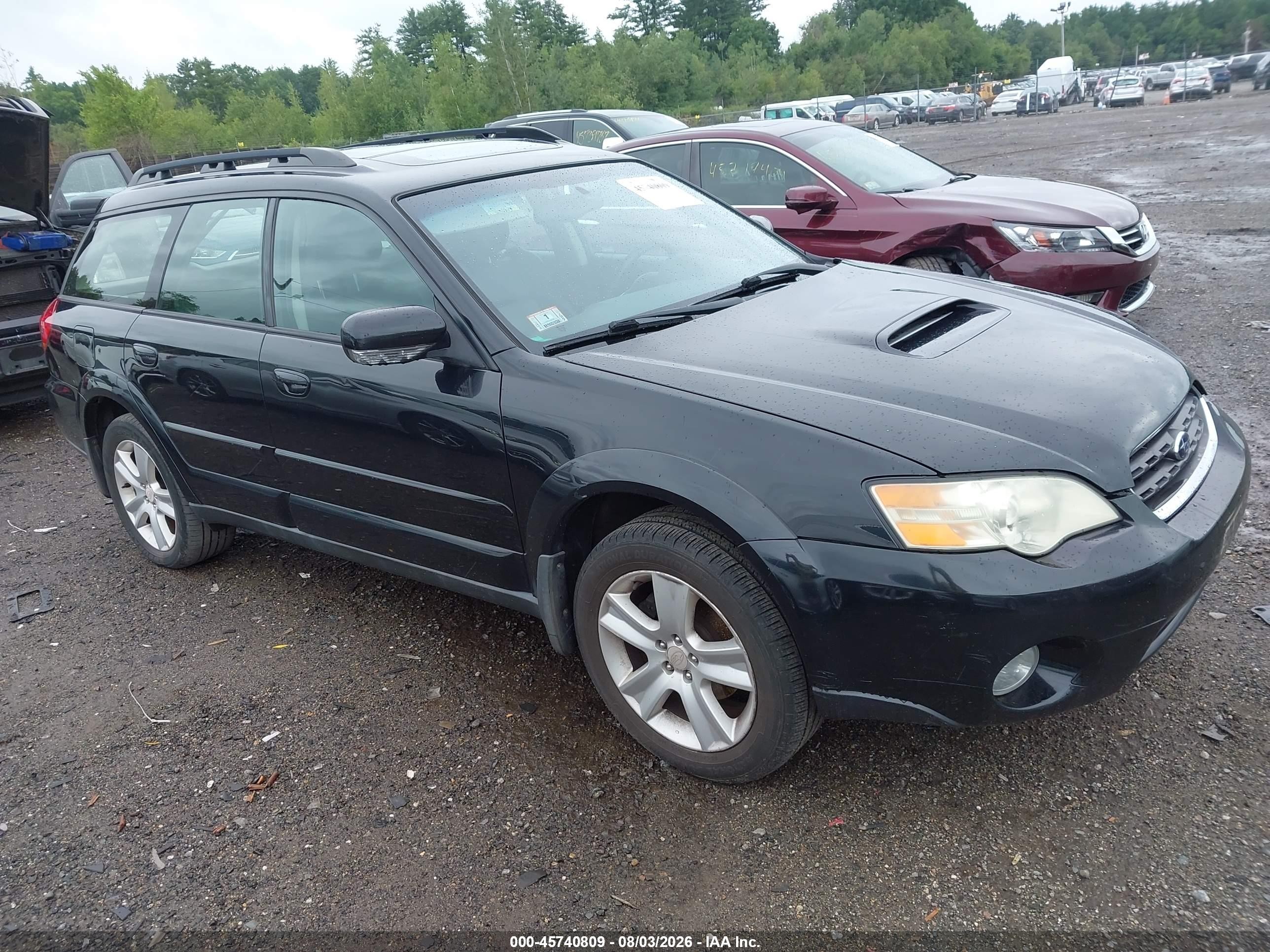 2006 Subaru Outback 2.5xt/2.5xt Limited Black vin: 4S4BP67C164301588