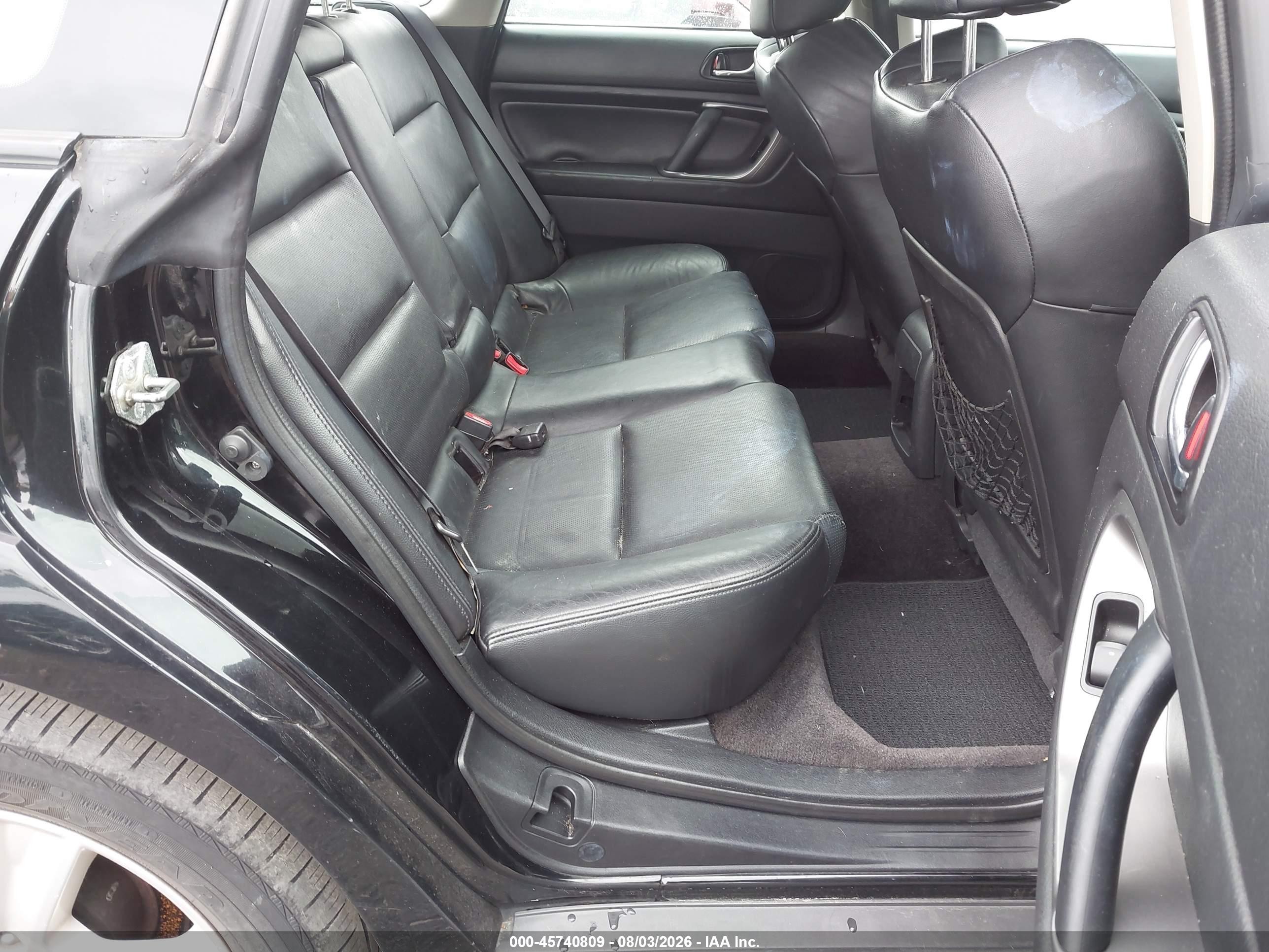 2006 Subaru Outback 2.5xt/2.5xt Limited Black vin: 4S4BP67C164301588