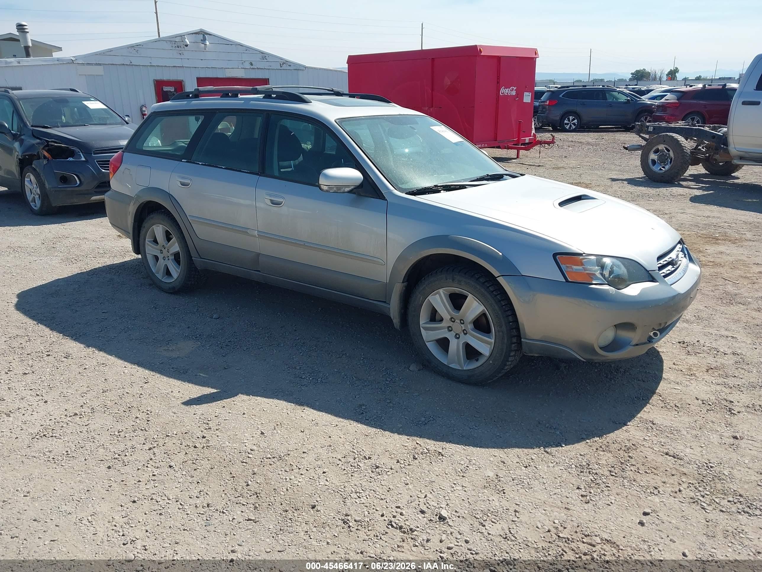 2005 Subaru Outback 2.5xt Limited Silver vin: 4S4BP67C354331061