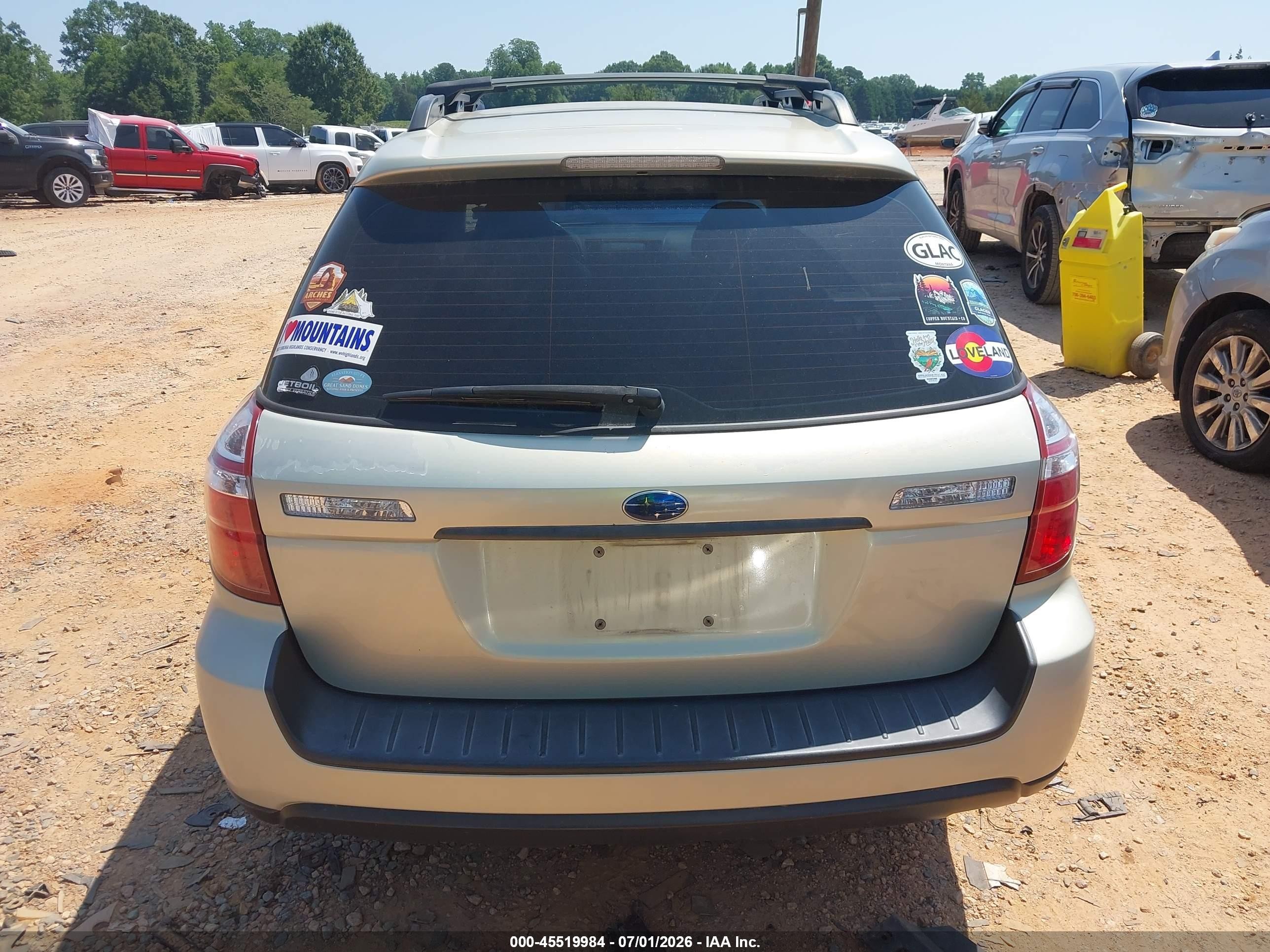 2005 Subaru Outback 2.5xt Limited Tan vin: 4S4BP67C354373214