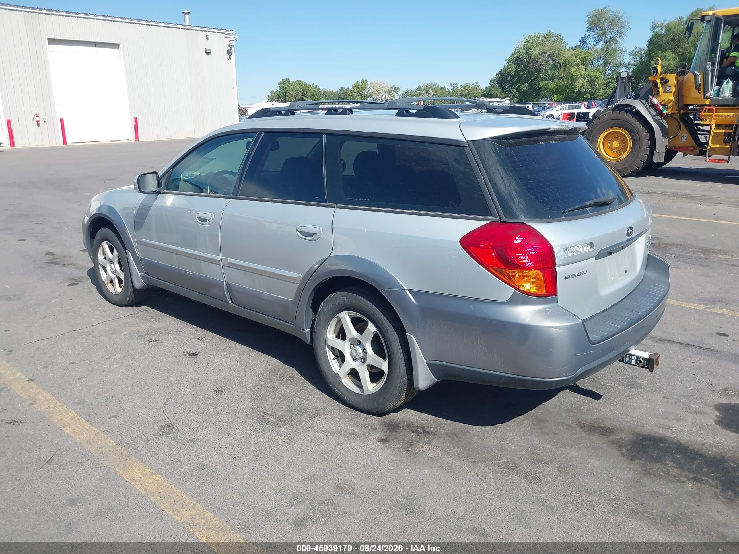 2006 Subaru Legacy Outback 2.5 Xt Limited Silver vin: 4S4BP67C466356976