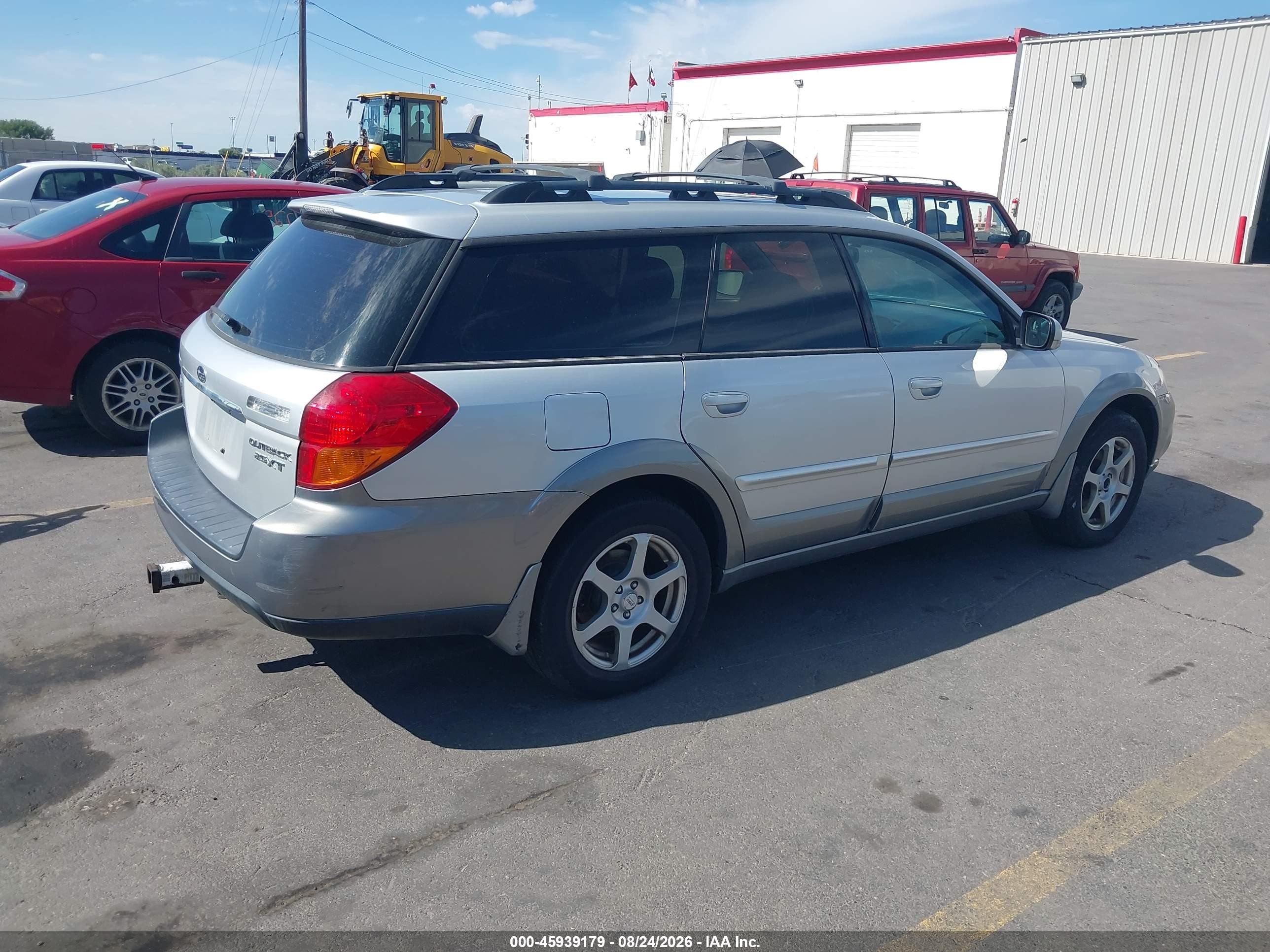 2006 Subaru Legacy Outback 2.5 Xt Limited Silver vin: 4S4BP67C466356976