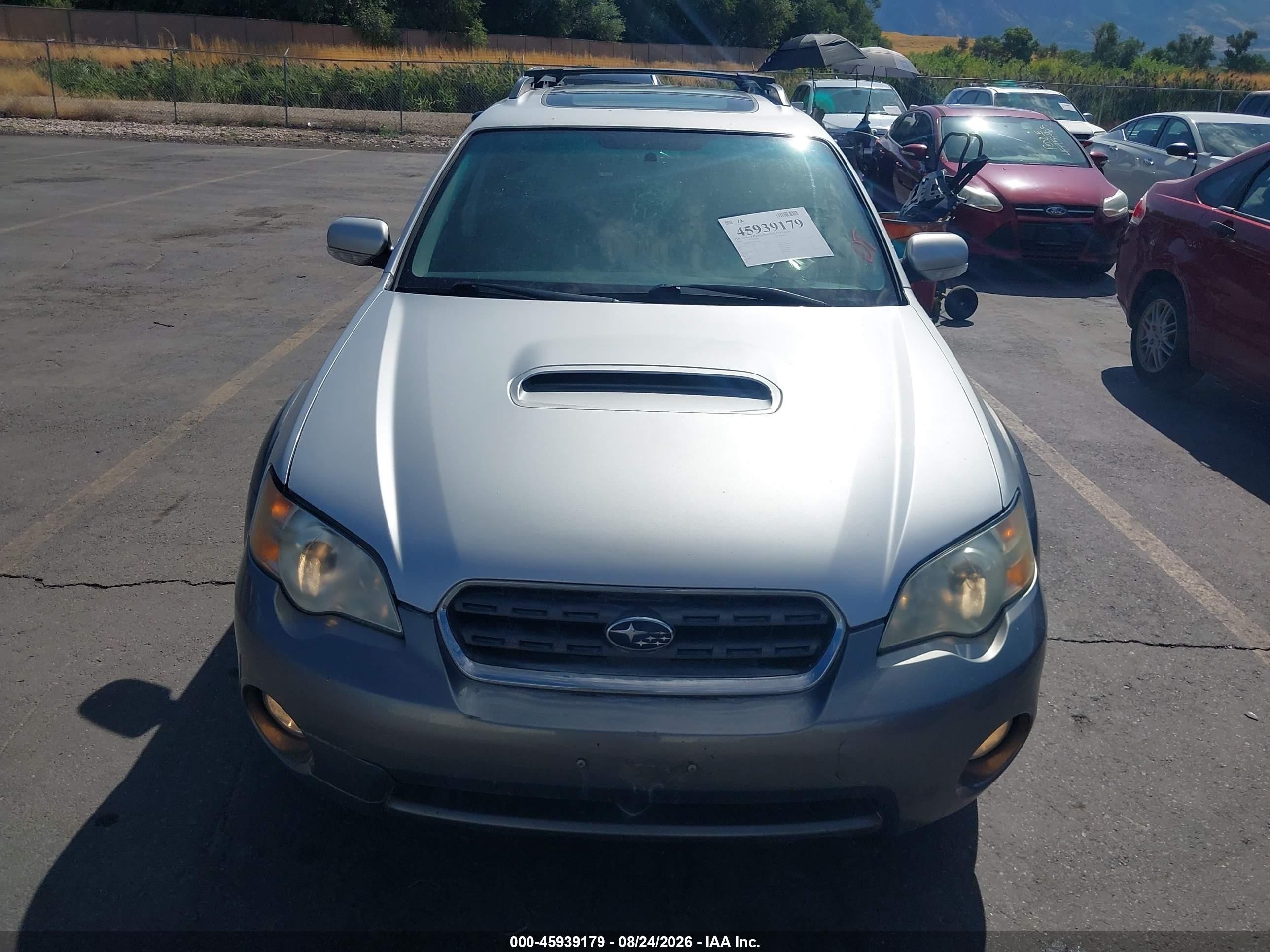 2006 Subaru Legacy Outback 2.5 Xt Limited Silver vin: 4S4BP67C466356976