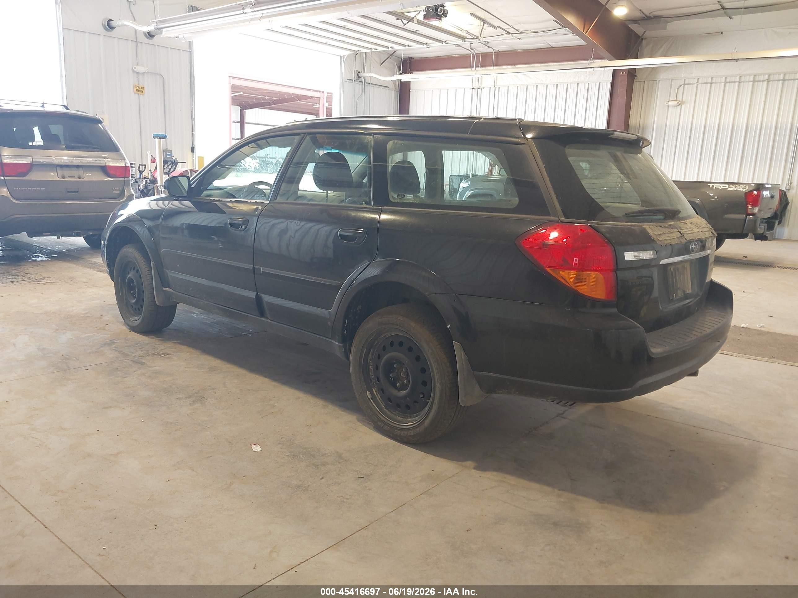 2005 Subaru Outback 2.5xt Limited Black vin: 4S4BP67C856350905