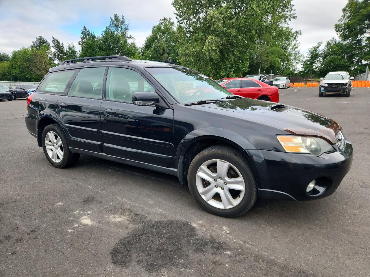 2005 Subaru Legacy Outback 2.5 Xt Limited Black vin: 4S4BP67CX56314598