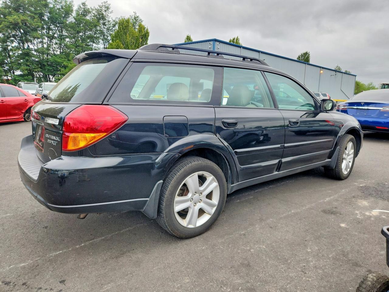 2005 Subaru Legacy Outback 2.5 Xt Limited Black vin: 4S4BP67CX56314598