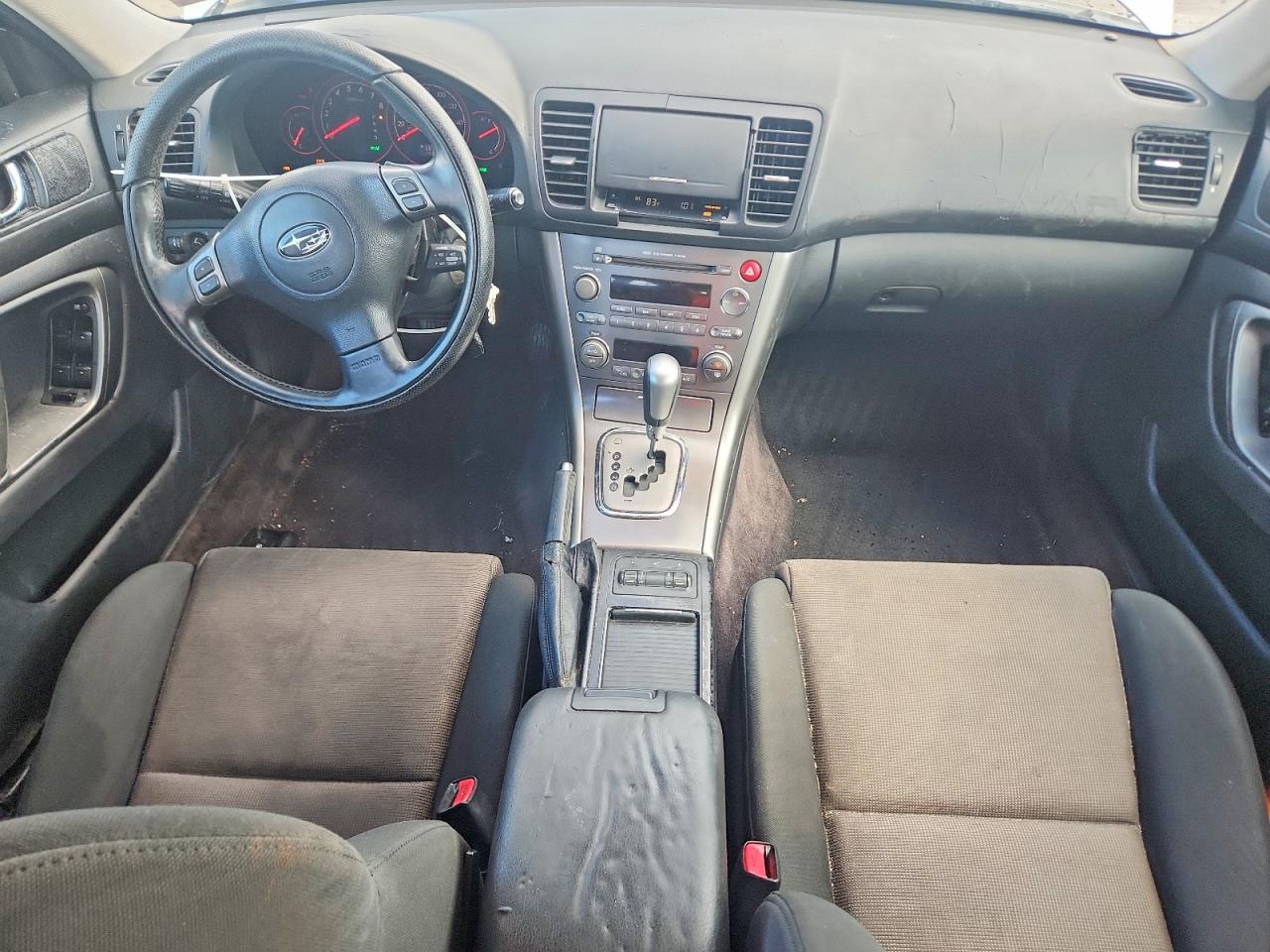 2005 Subaru Legacy Outback 2.5 Xt White vin: 4S4BP68C054368616