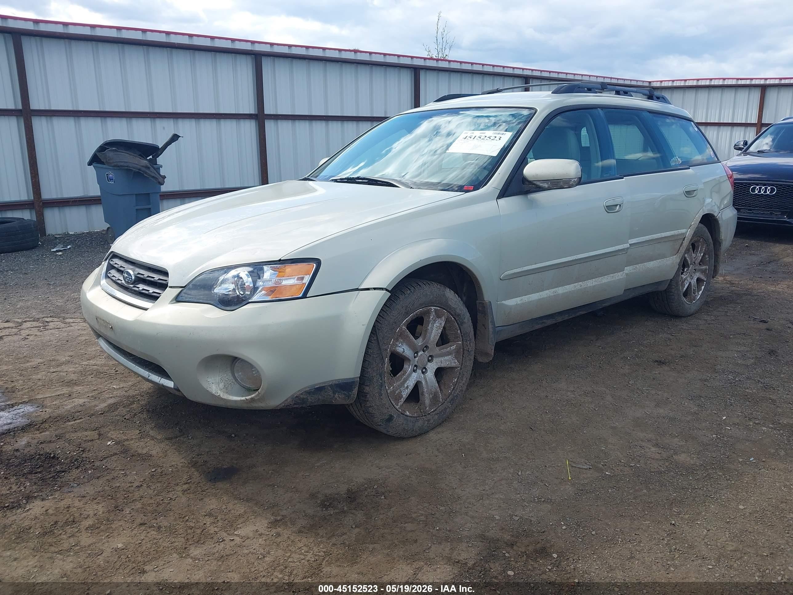 2006 Subaru Outback 3.0r Champagne vin: 4S4BP84C564355525