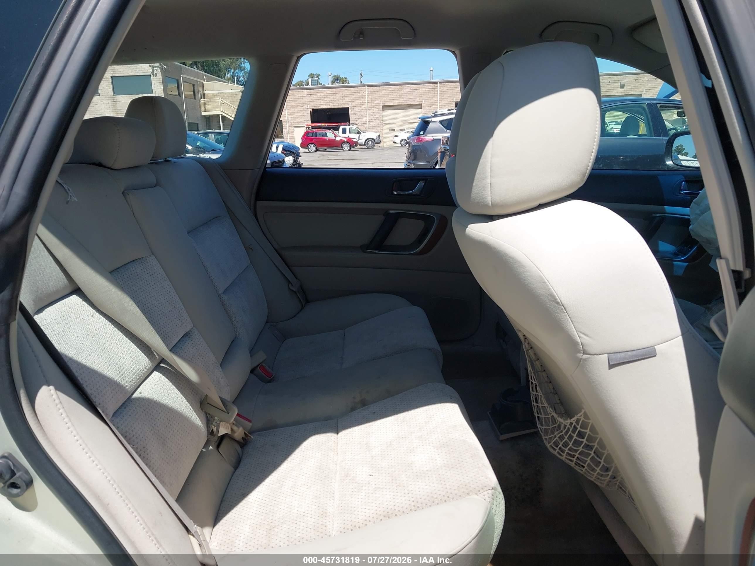 2006 Subaru Outback 3.0r Серебряный vin: 4S4BP84C864334720