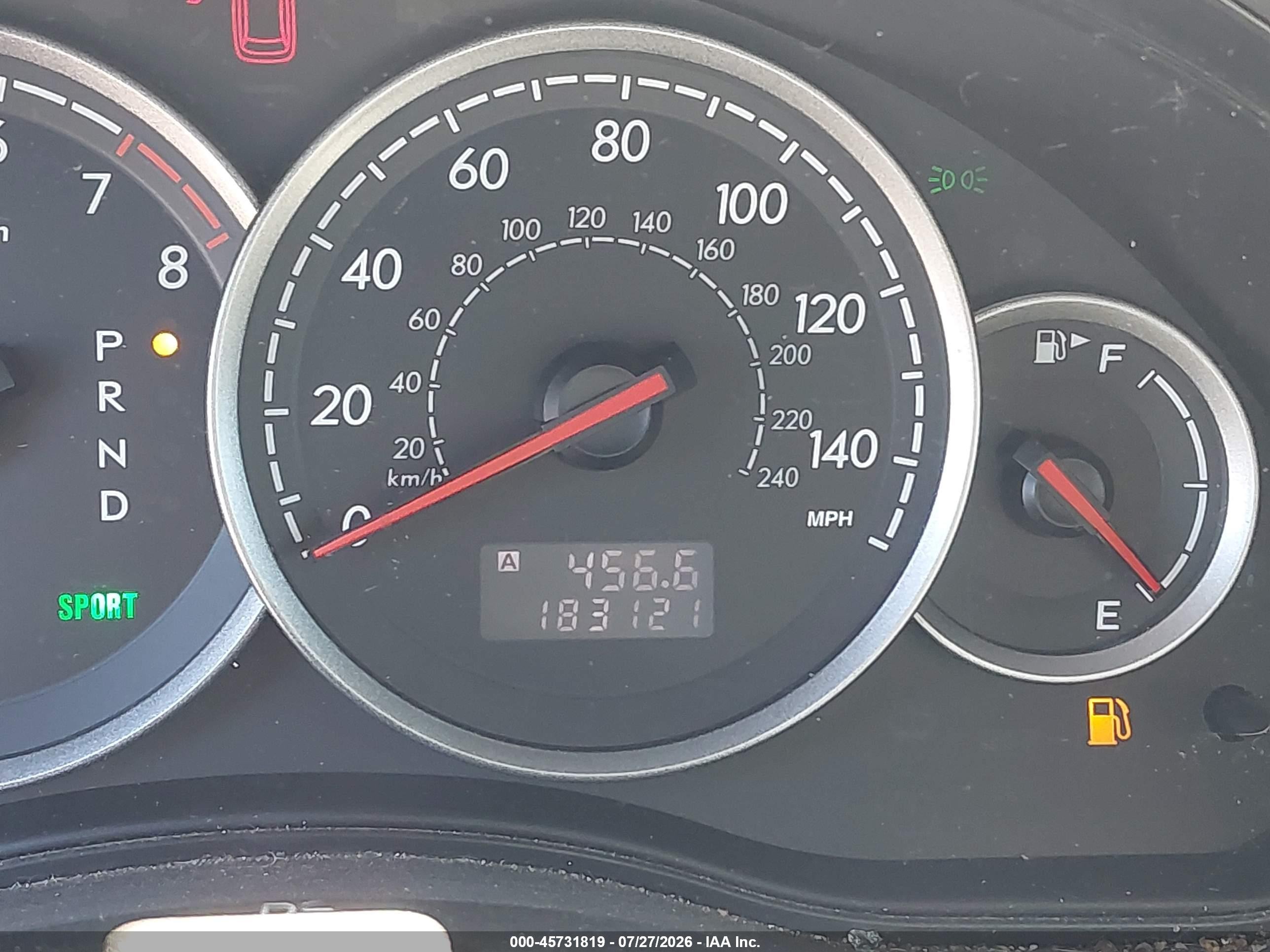 2006 Subaru Outback 3.0r Серебряный vin: 4S4BP84C864334720