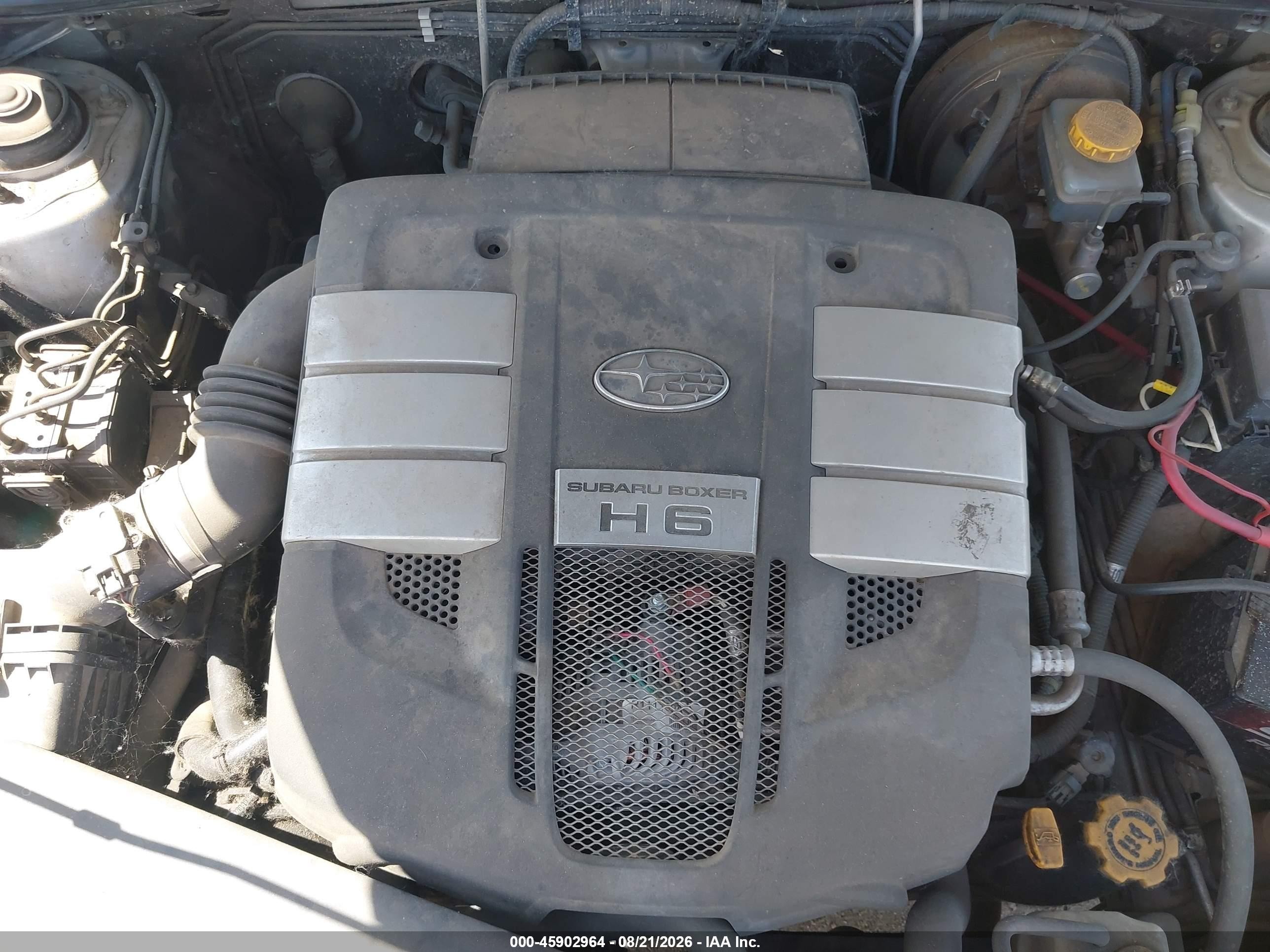 2005 Subaru Legacy Outback H6 R Vdc Silver vin: 4S4BP85C654364408