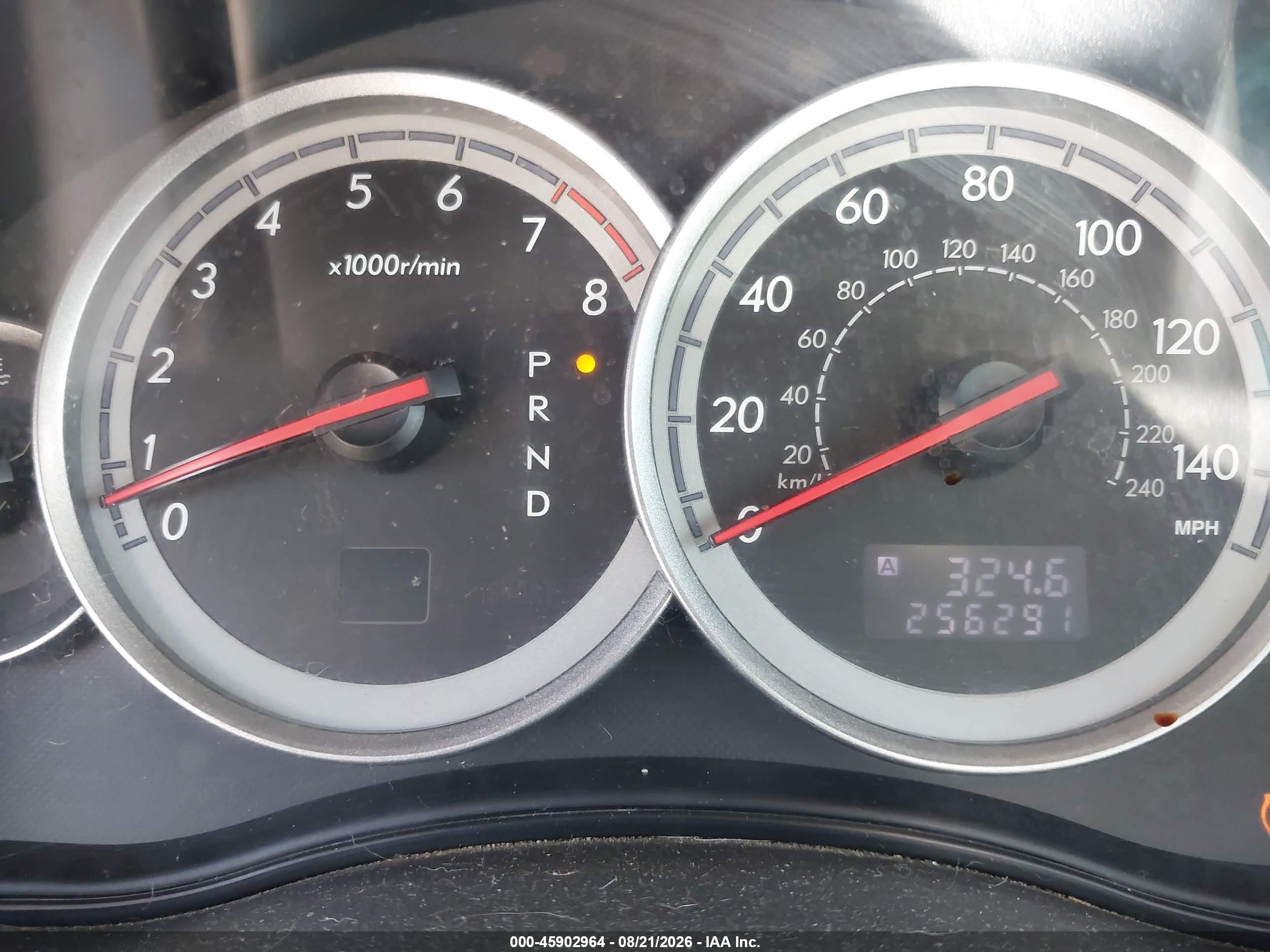 2005 Subaru Legacy Outback H6 R Vdc Silver vin: 4S4BP85C654364408