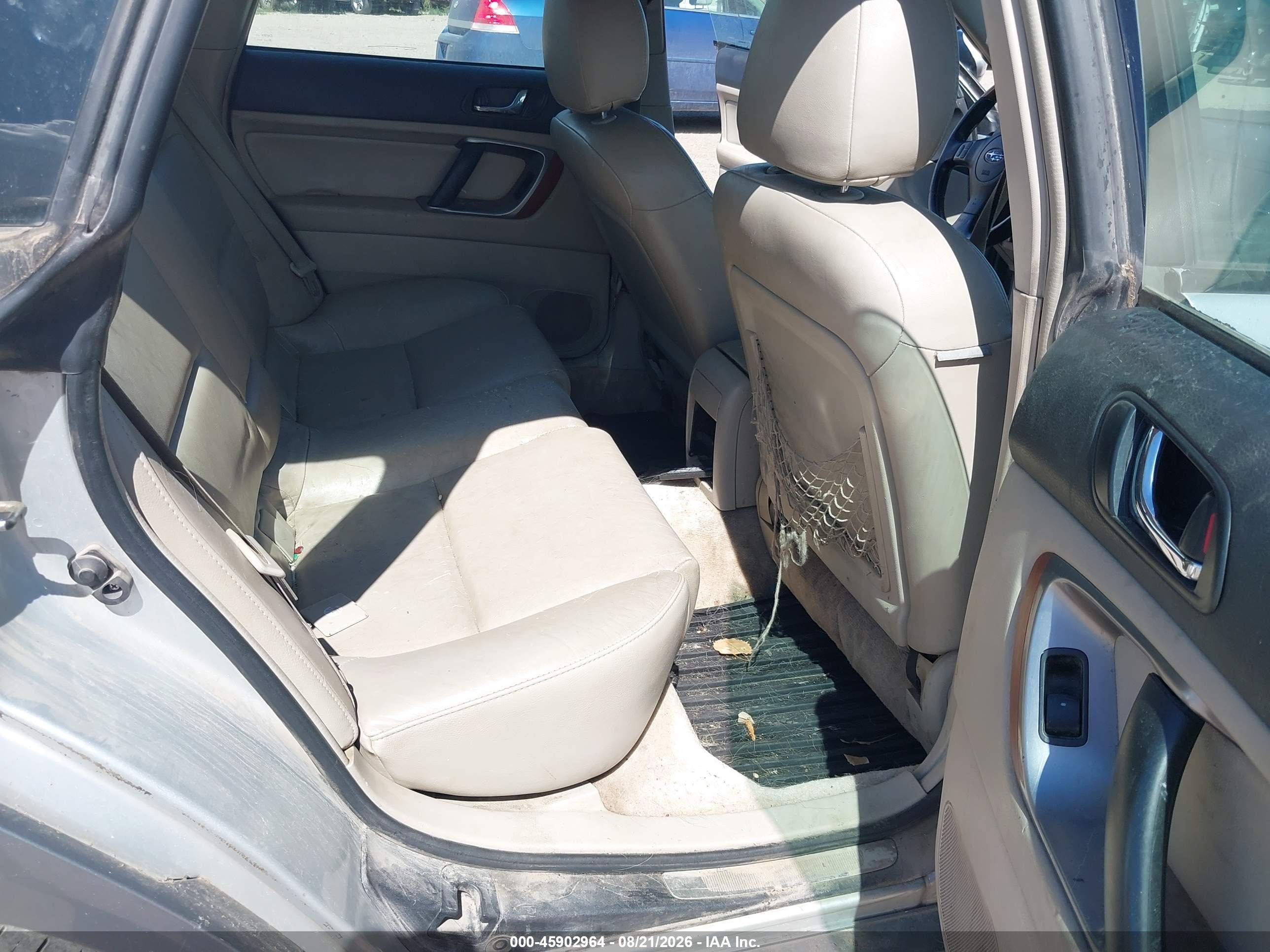 2005 Subaru Legacy Outback H6 R Vdc Silver vin: 4S4BP85C654364408