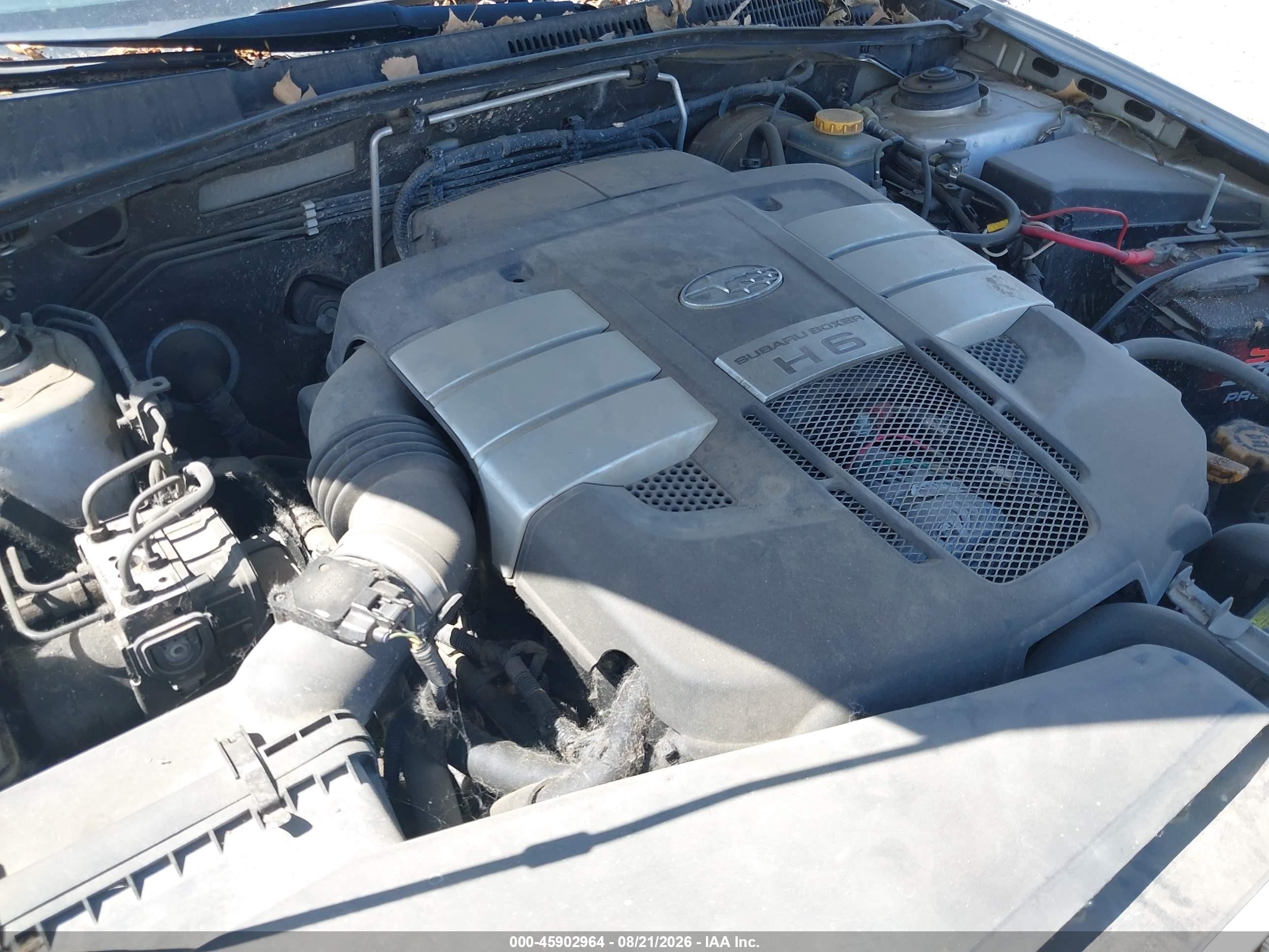 2005 Subaru Legacy Outback H6 R Vdc Silver vin: 4S4BP85C654364408