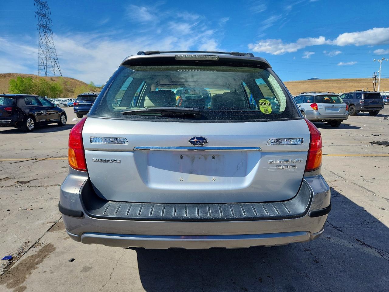 2006 Subaru Legacy Outback 3.0r Vdc Limited Серебряный vin: 4S4BP85C764335808