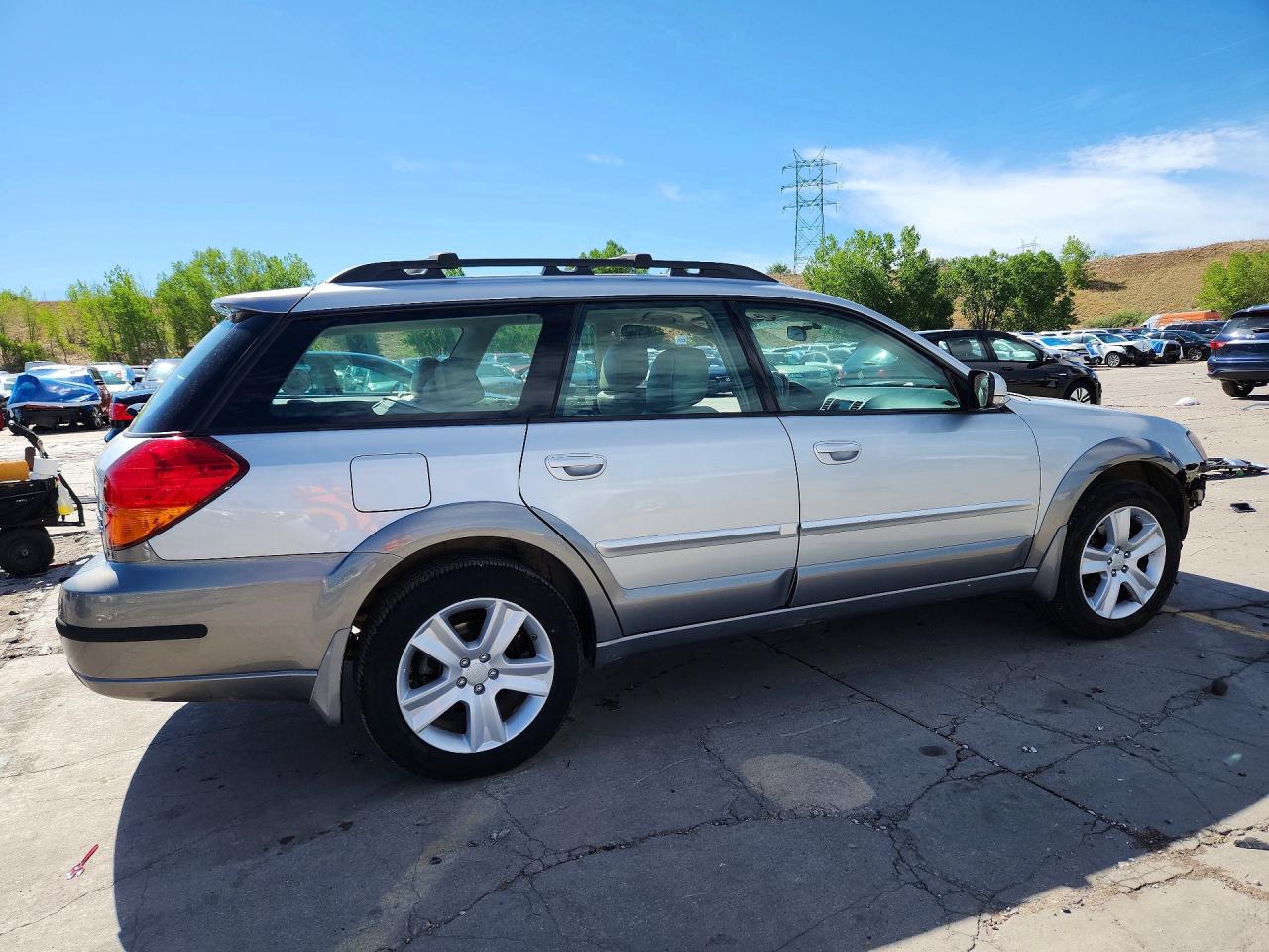 2006 Subaru Legacy Outback 3.0r Vdc Limited Серебряный vin: 4S4BP85C764335808