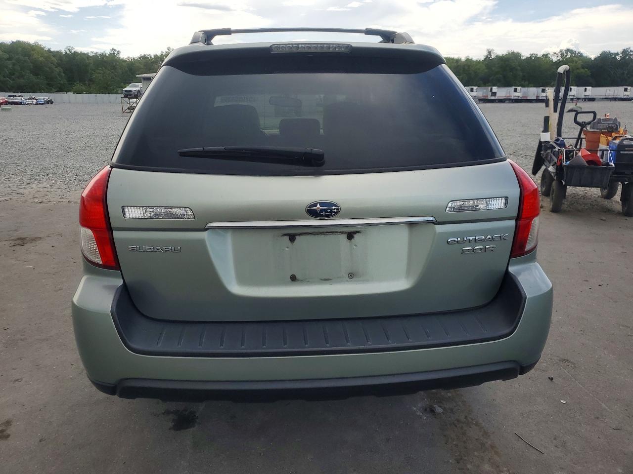 2009 Subaru Outback 3.0r Green vin: 4S4BP85CX94328517