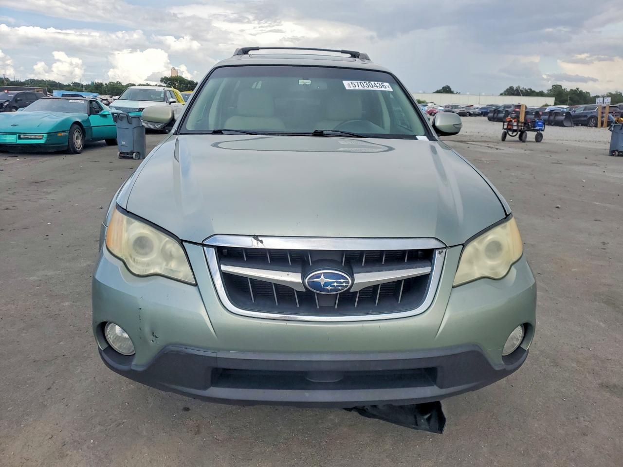 2009 Subaru Outback 3.0r Green vin: 4S4BP85CX94328517