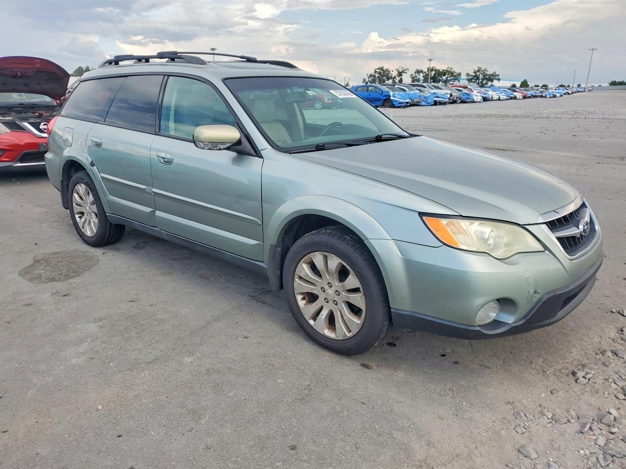 2009 Subaru Outback 3.0r Green vin: 4S4BP85CX94328517