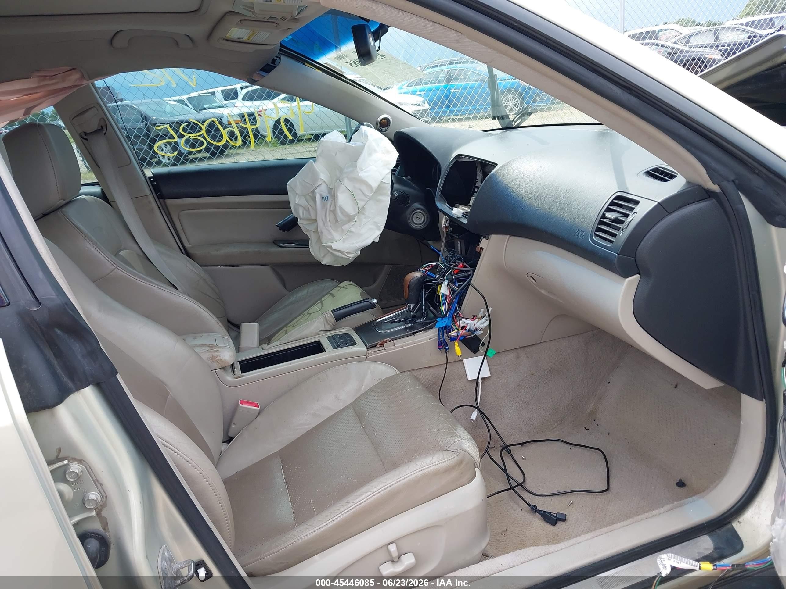 2006 Subaru Outback 3.0r L.l. Bean Edition Gold vin: 4S4BP86C064352688