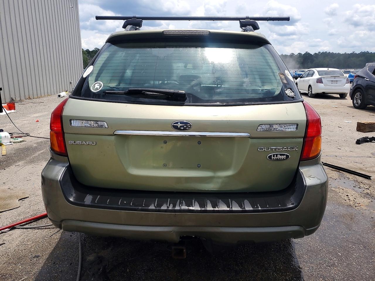 2006 Subaru Outback Outback 3.0r Ll Bean Green vin: 4S4BP86C064353680