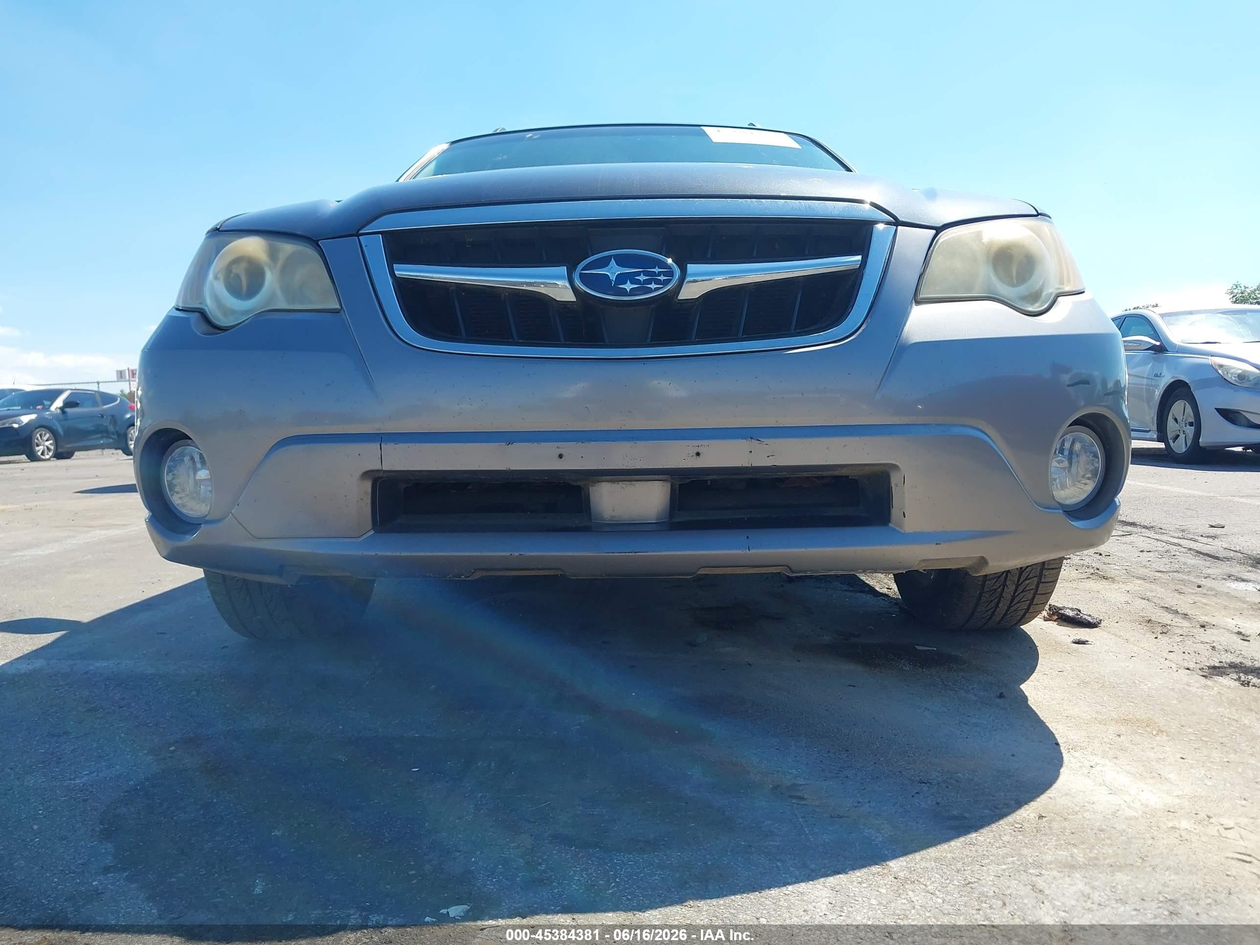 2008 Subaru Outback 3.0r L.l. Bean Edition/3.0r Ll Bean W/nav Tan vin: 4S4BP86C084351821