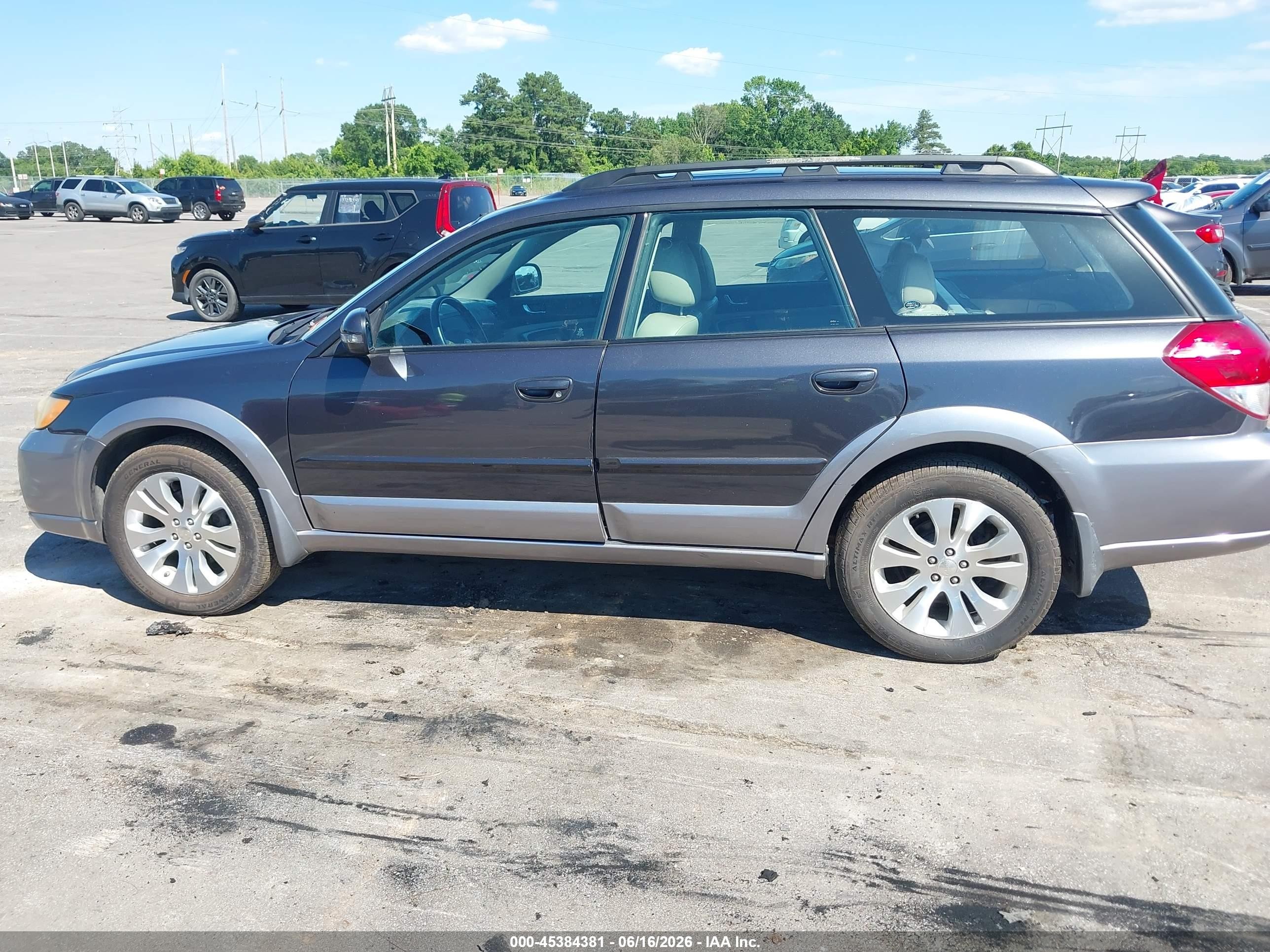 2008 Subaru Outback 3.0r L.l. Bean Edition/3.0r Ll Bean W/nav Tan vin: 4S4BP86C084351821