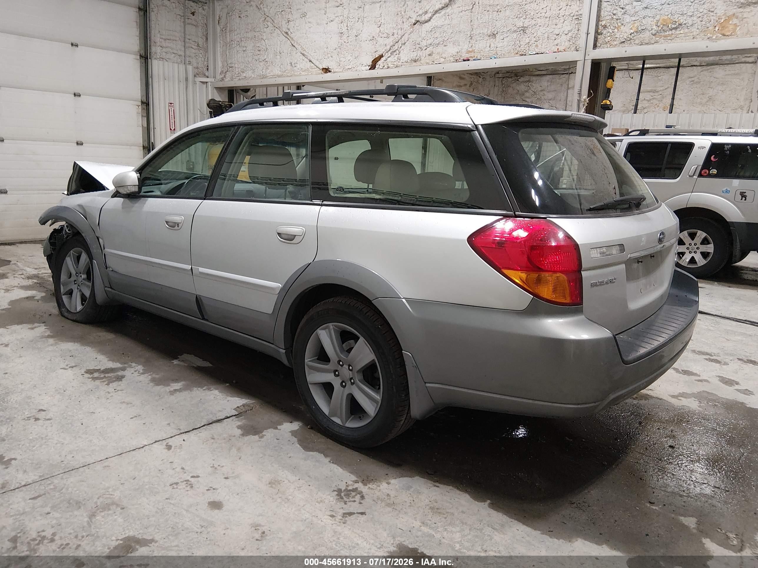 2005 Subaru Outback 3.0r L.l. Bean Edition Beige vin: 4S4BP86C154378506