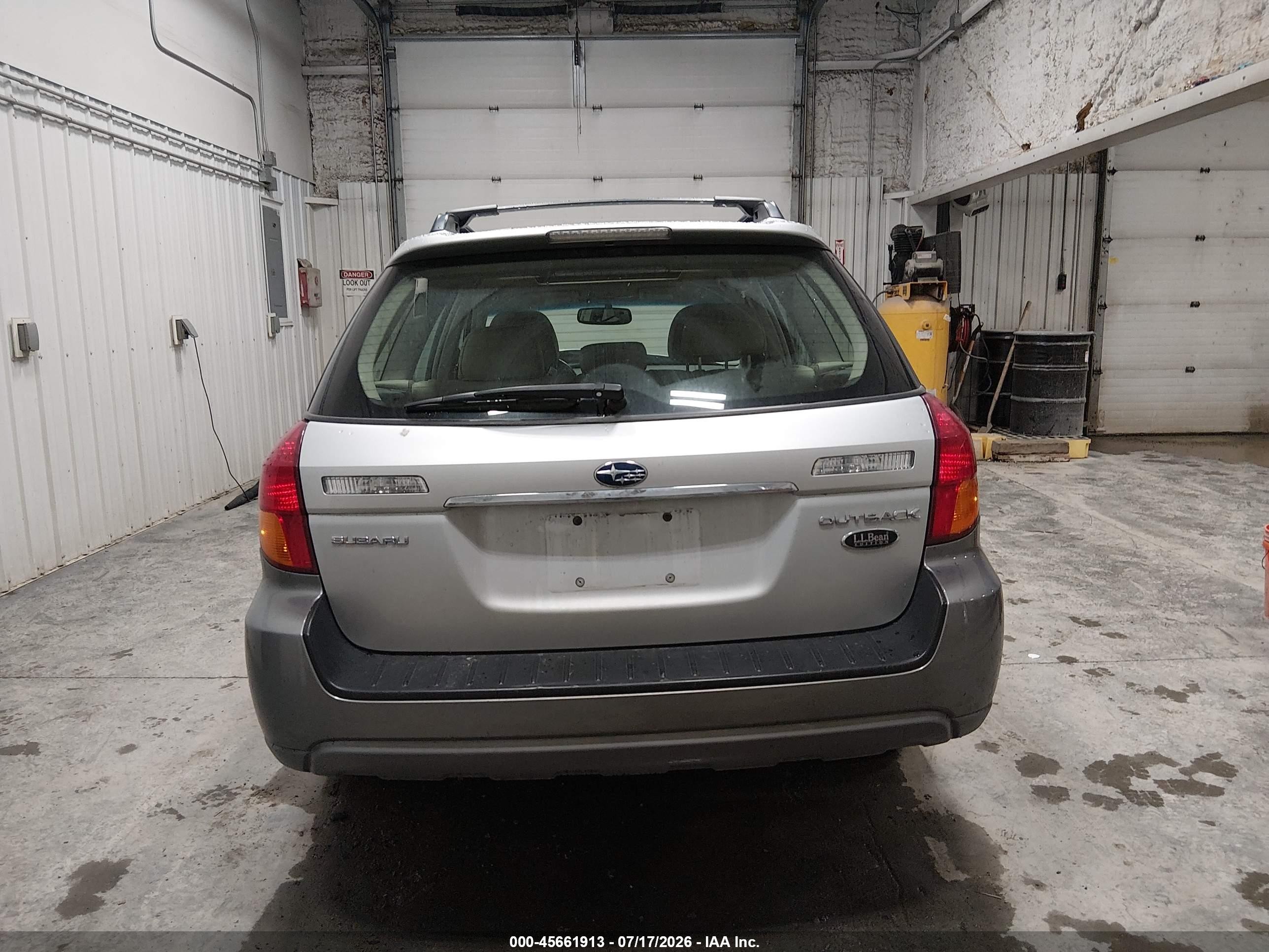 2005 Subaru Outback 3.0r L.l. Bean Edition Beige vin: 4S4BP86C154378506