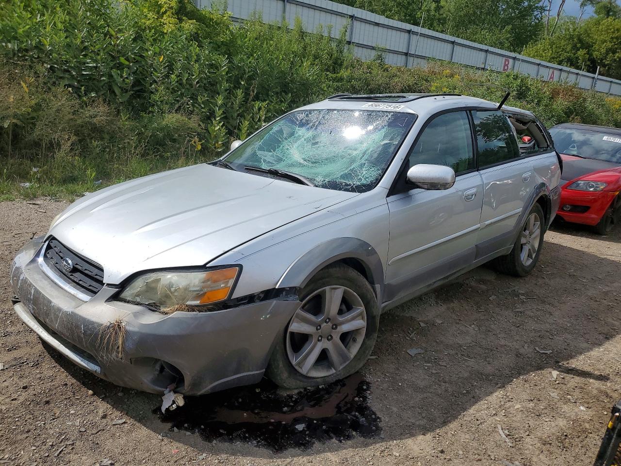 2007 Subaru Outback Outback 3.0r Ll Bean Silver vin: 4S4BP86C174336209