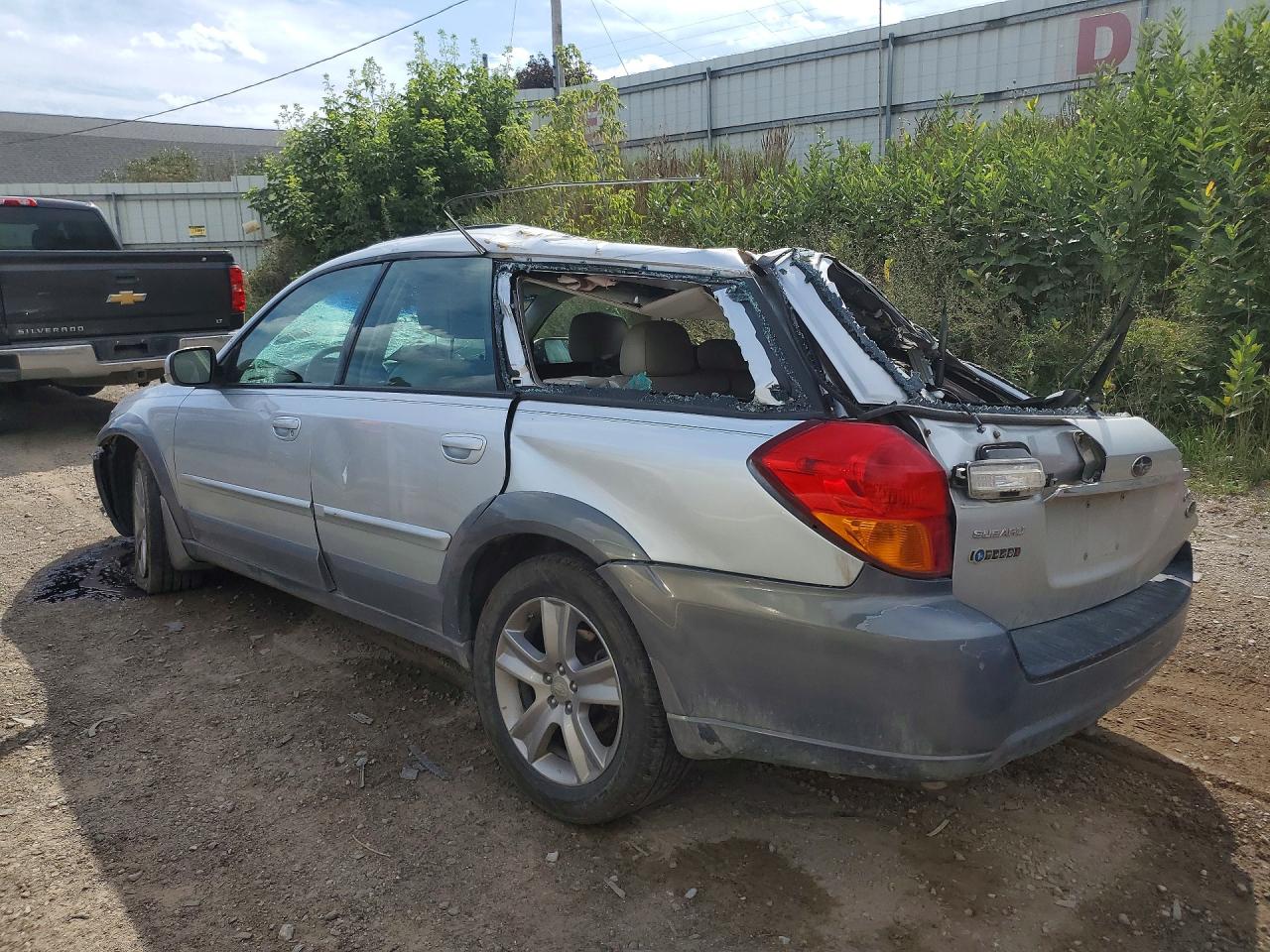 2007 Subaru Outback Outback 3.0r Ll Bean Silver vin: 4S4BP86C174336209