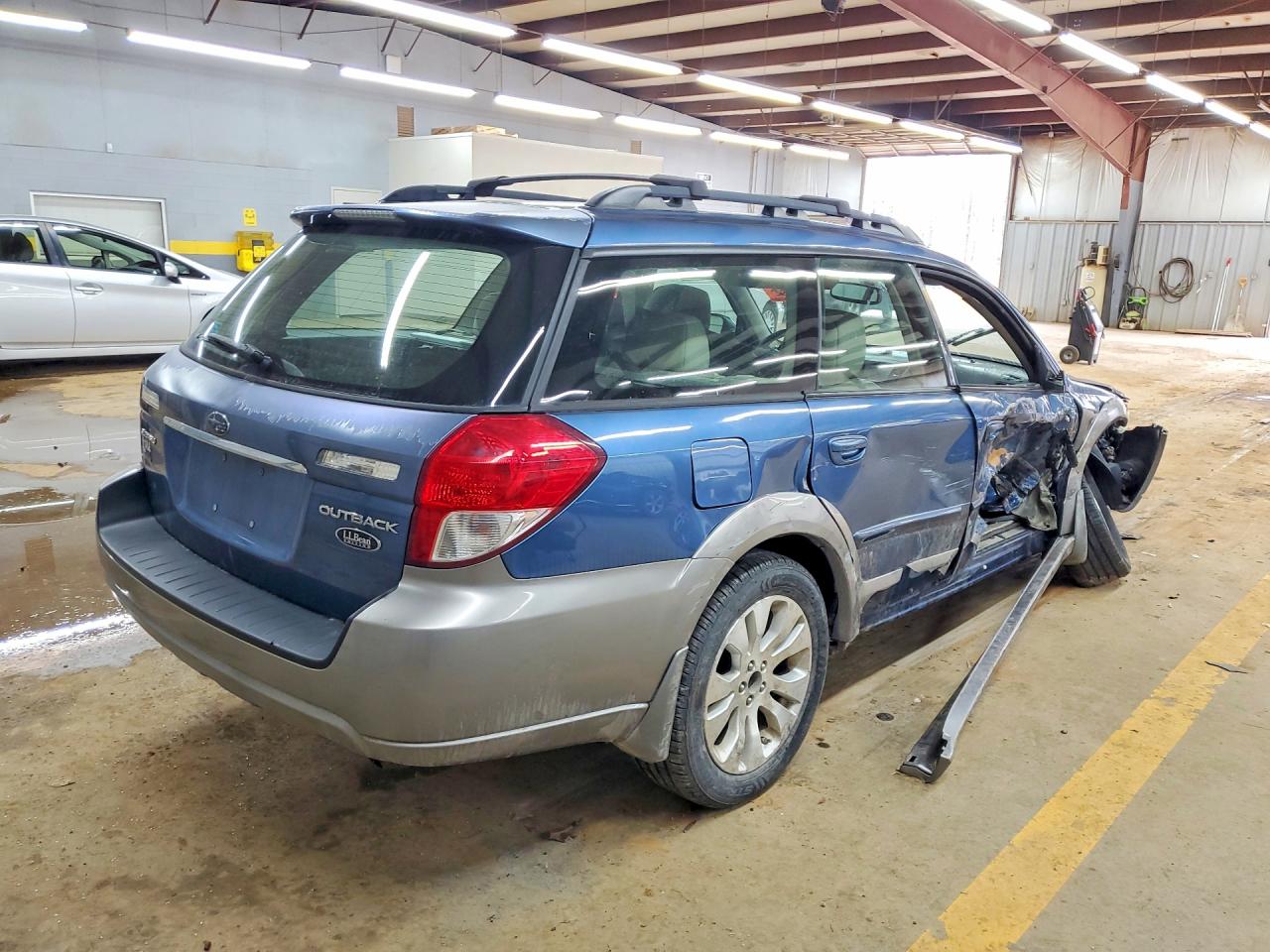 2008 Subaru Outback 3.0r Ll Bean Blue vin: 4S4BP86C184322943