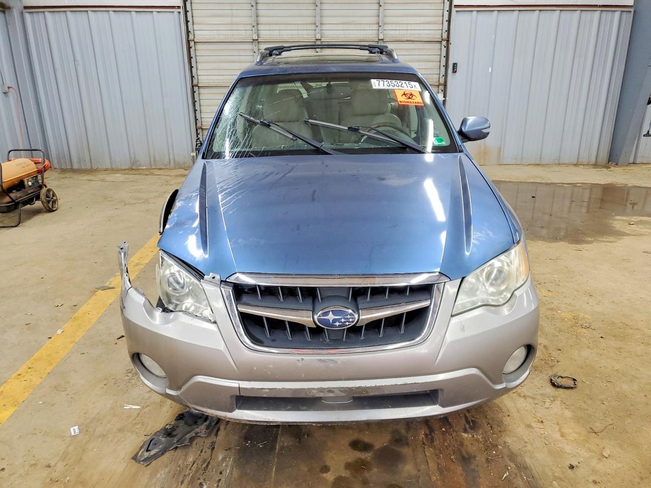 2008 Subaru Outback 3.0r Ll Bean Blue vin: 4S4BP86C184322943
