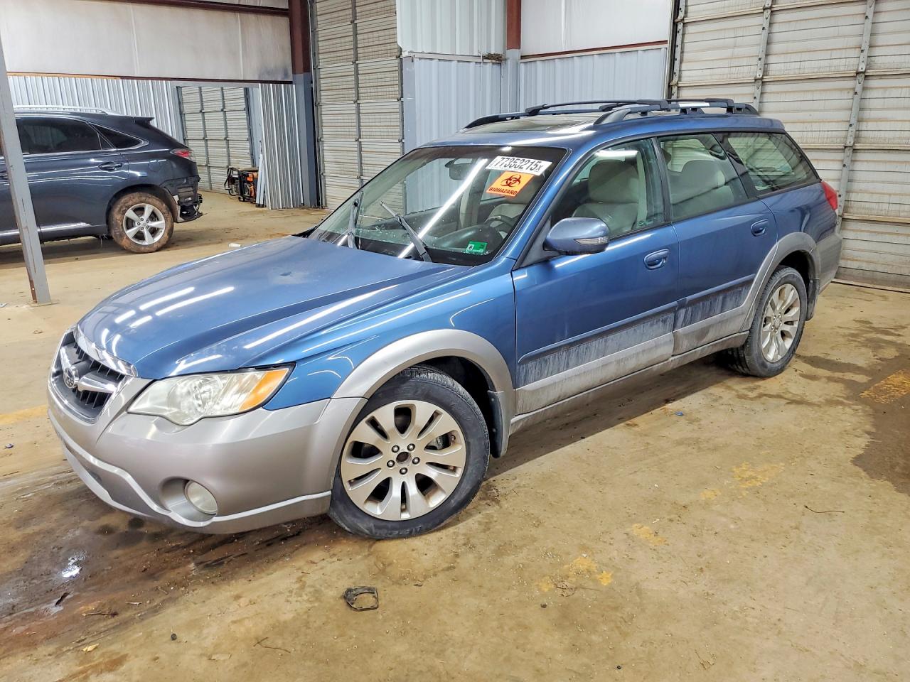 2008 Subaru Outback 3.0r Ll Bean Blue vin: 4S4BP86C184322943