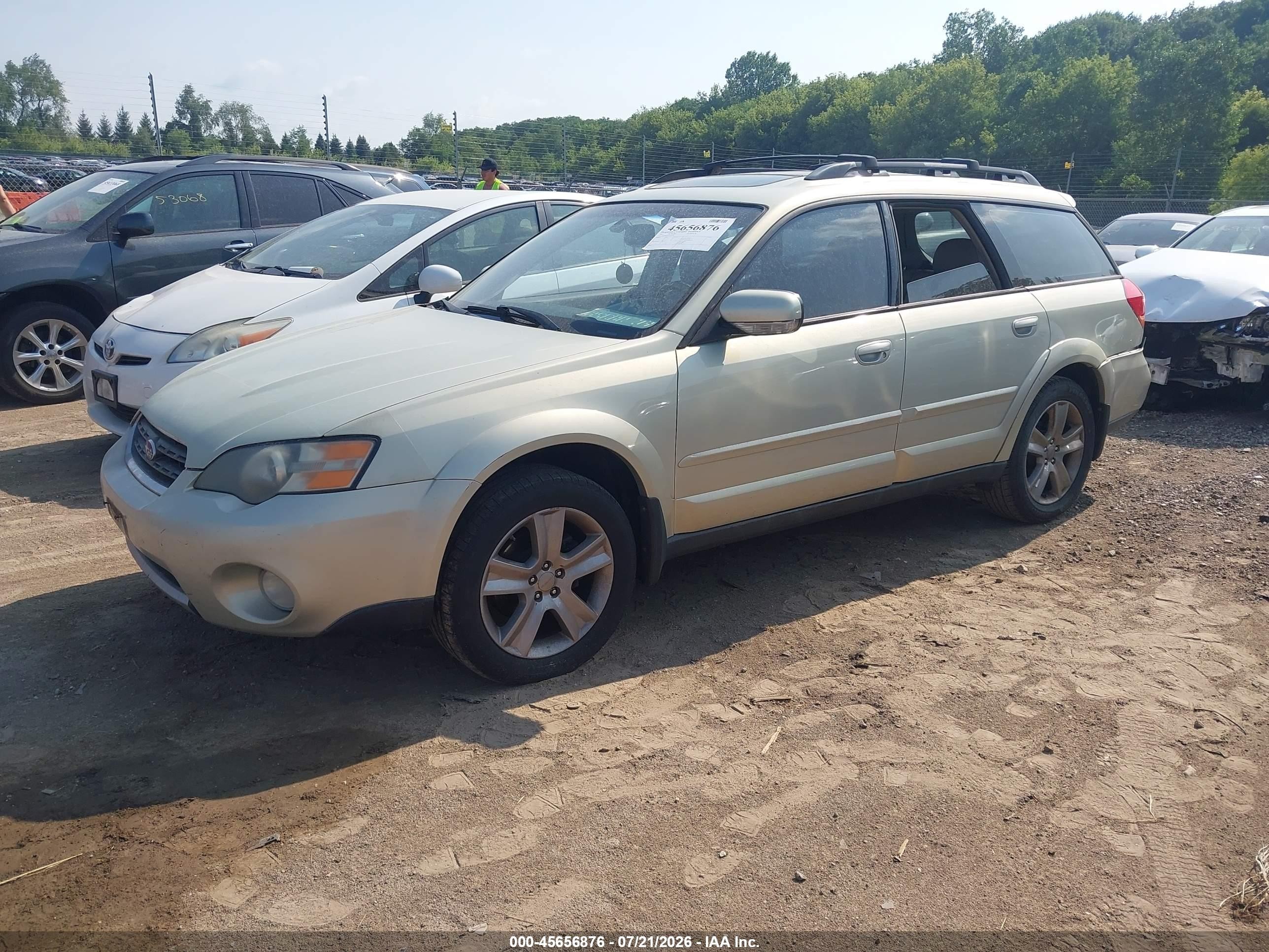 2005 Subaru Outback 3.0r L.l. Bean Edition Light Blue vin: 4S4BP86C254369670