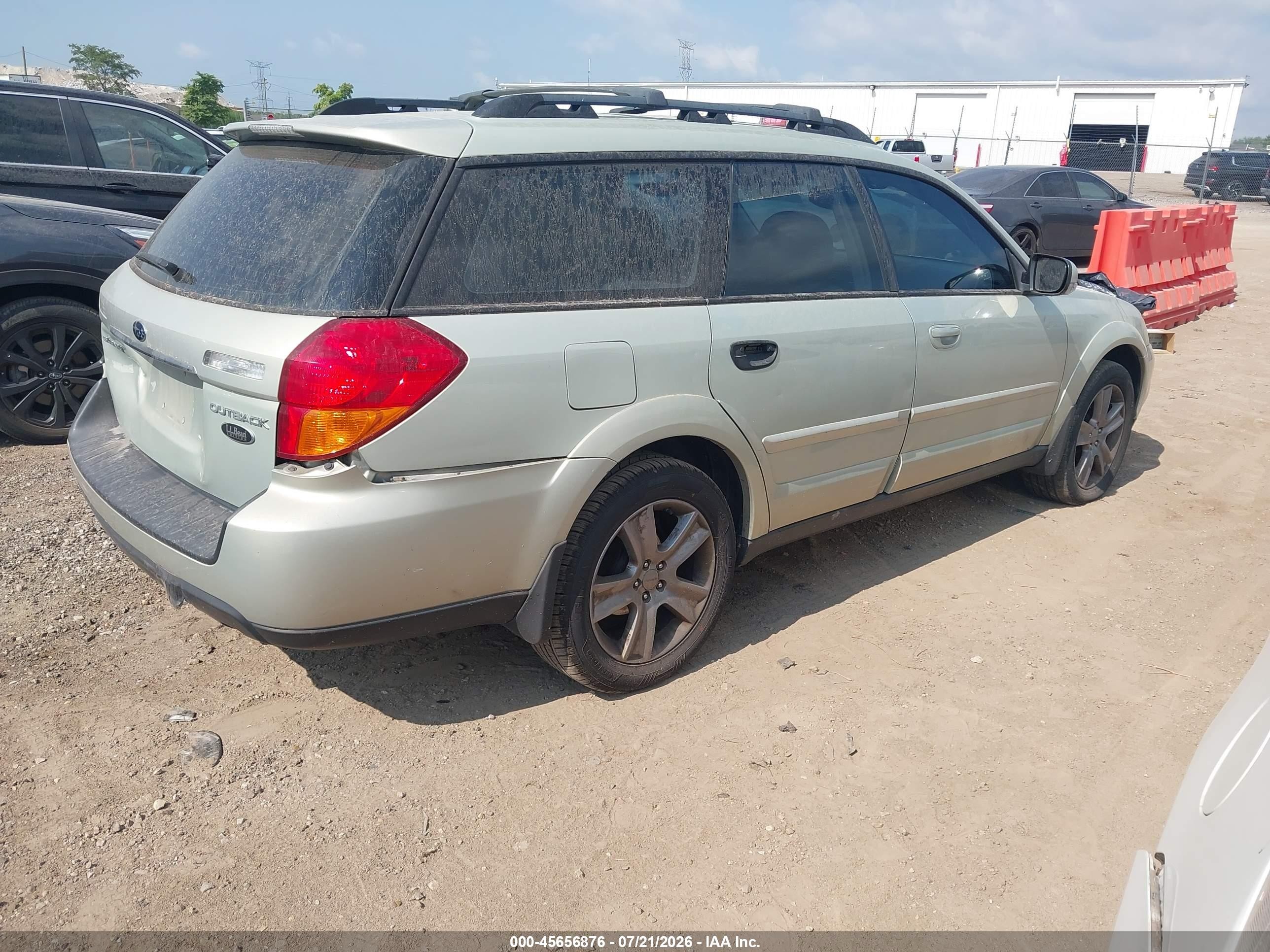 2005 Subaru Outback 3.0r L.l. Bean Edition Light Blue vin: 4S4BP86C254369670