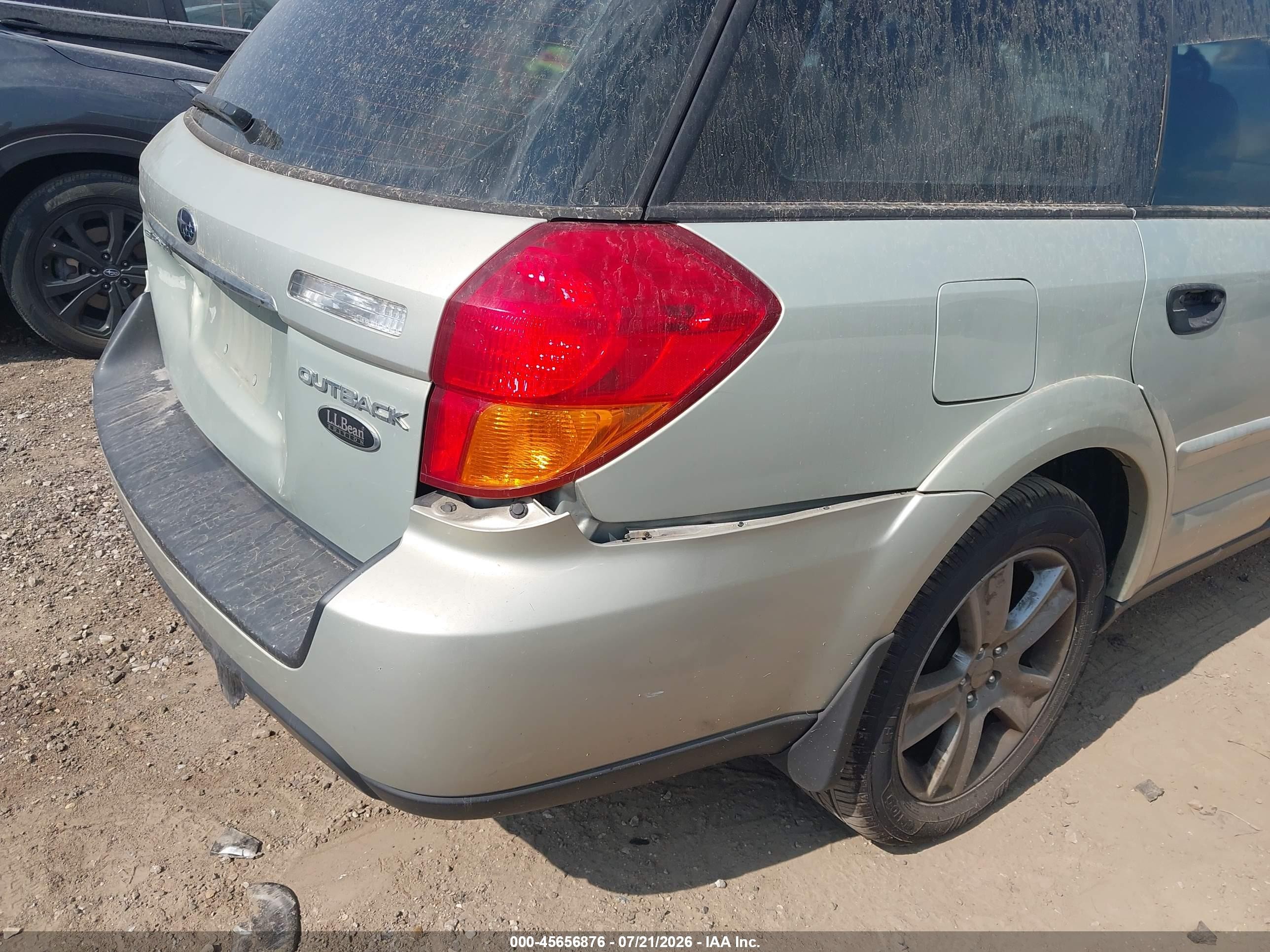 2005 Subaru Outback 3.0r L.l. Bean Edition Light Blue vin: 4S4BP86C254369670