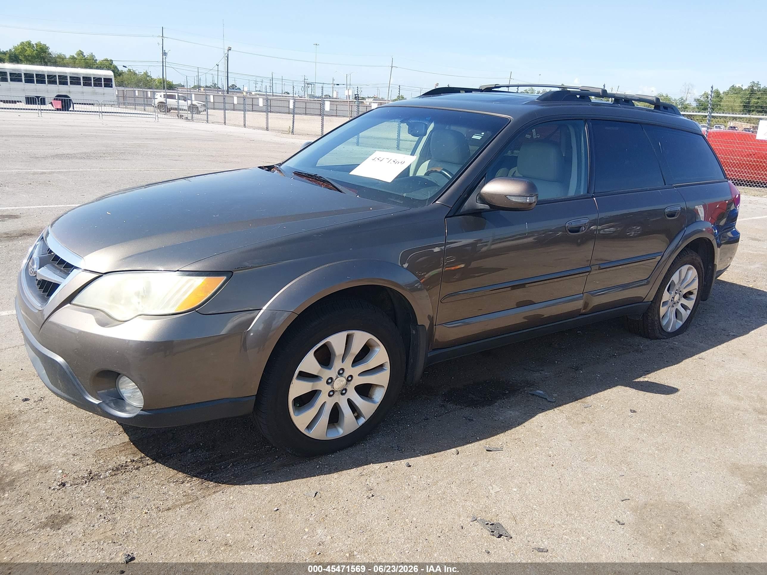 2008 Subaru Outback (natl) 3.0r Ll Bean/3.0r Ll Bean W/nav Brown vin: 4S4BP86C284333143