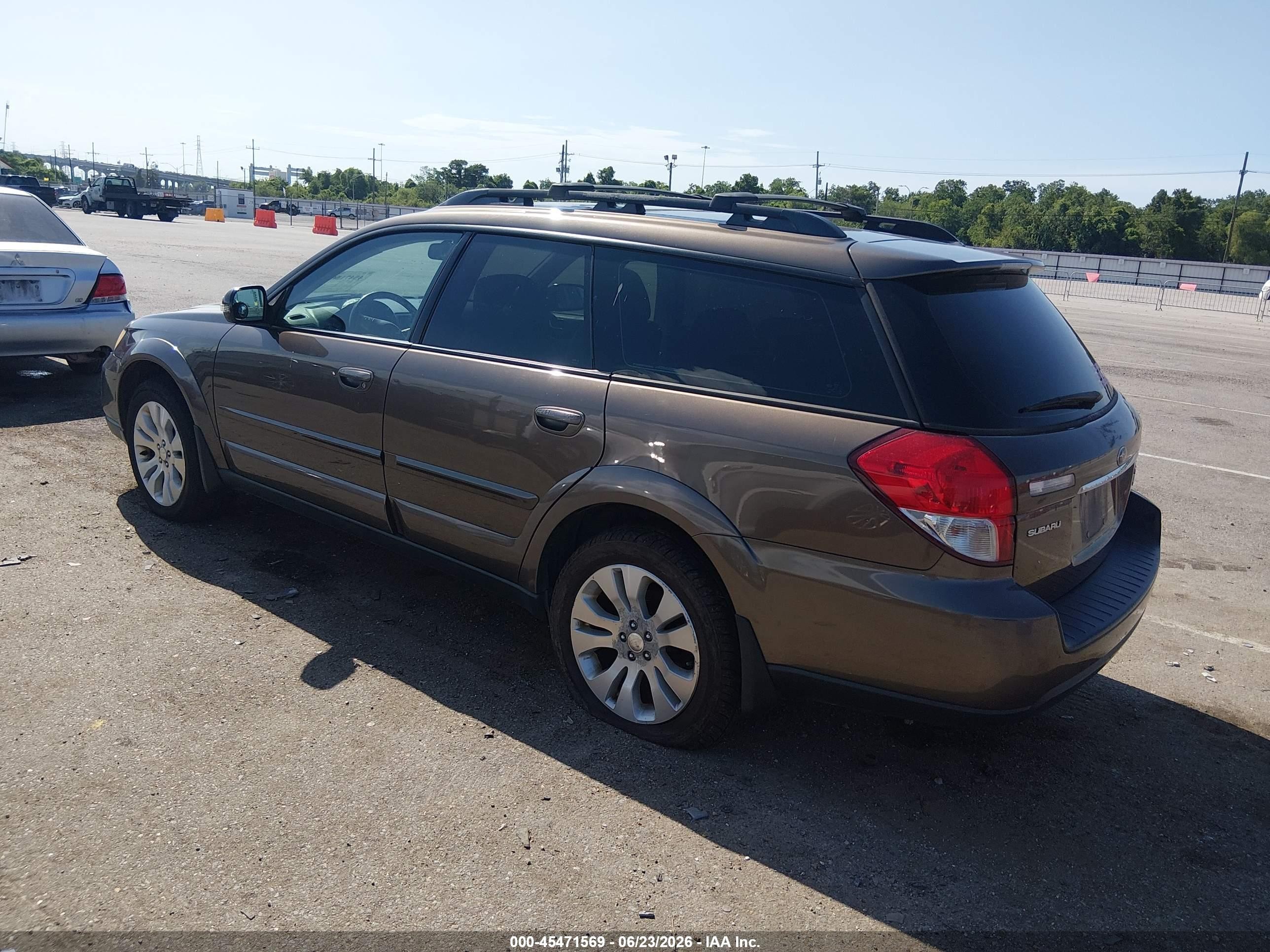 2008 Subaru Outback (natl) 3.0r Ll Bean/3.0r Ll Bean W/nav Brown vin: 4S4BP86C284333143