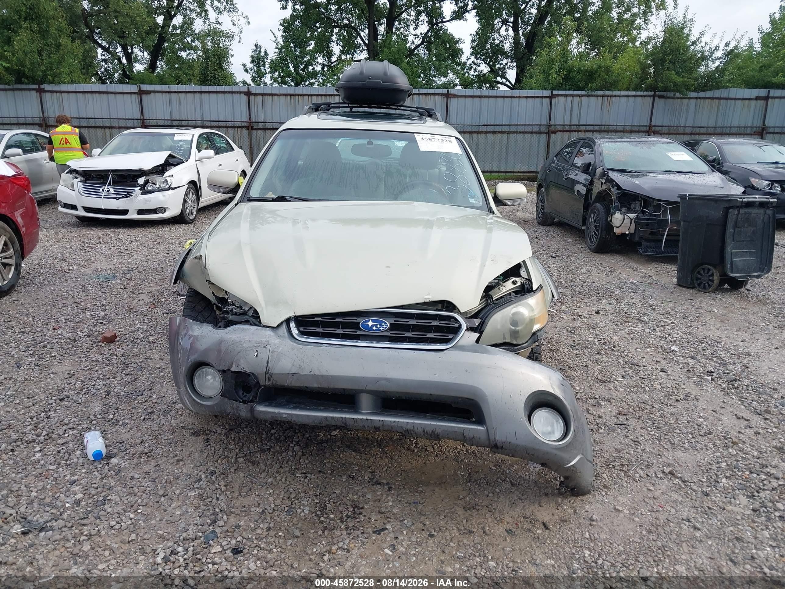 2005 Subaru Outback 3.0r L.l. Bean Edition Gold vin: 4S4BP86C354388308